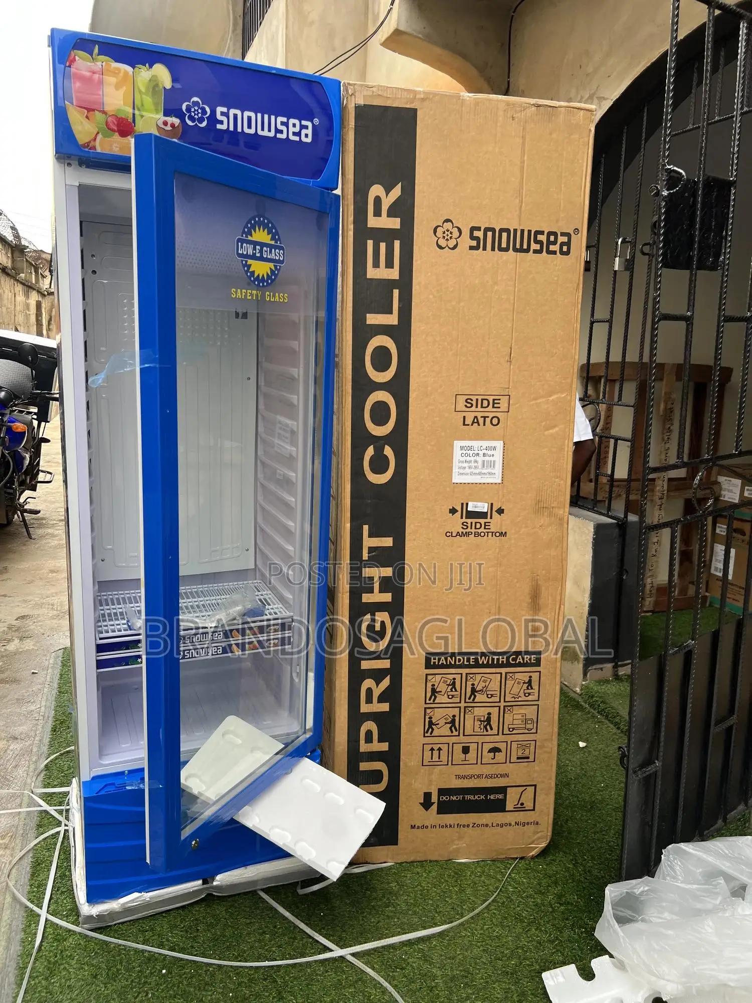 Snowsea 400l Shop Beverage Display Chiller Lc-400