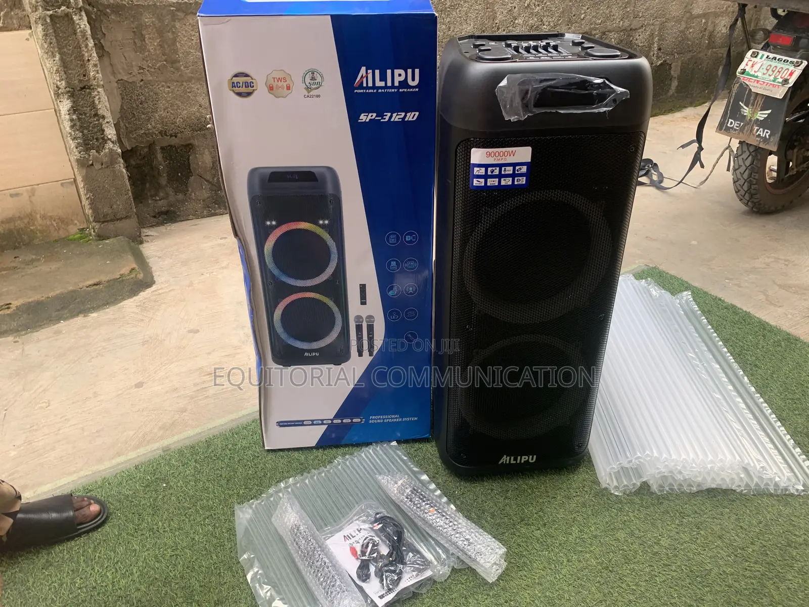 Ailipu 90000w Extreme Bass Audio Speaker