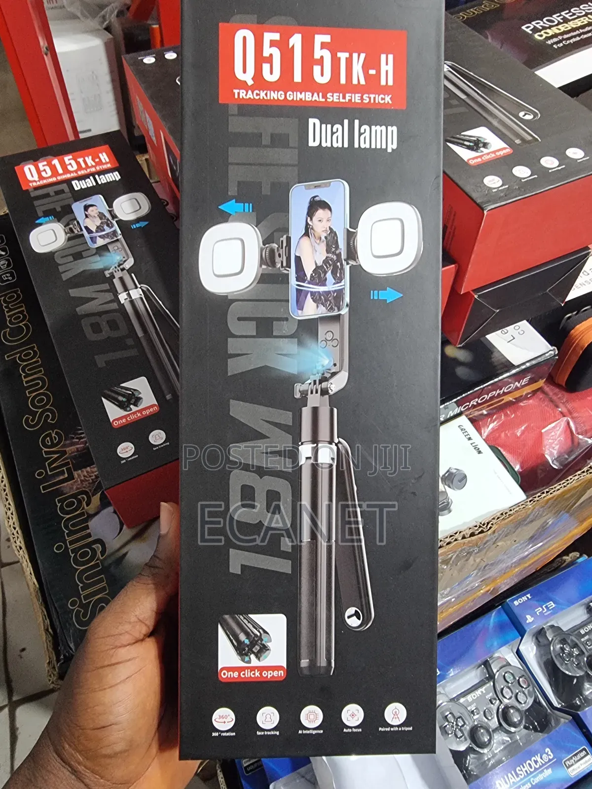 Q515tk-H Tracking Gimbal Selfie Stick