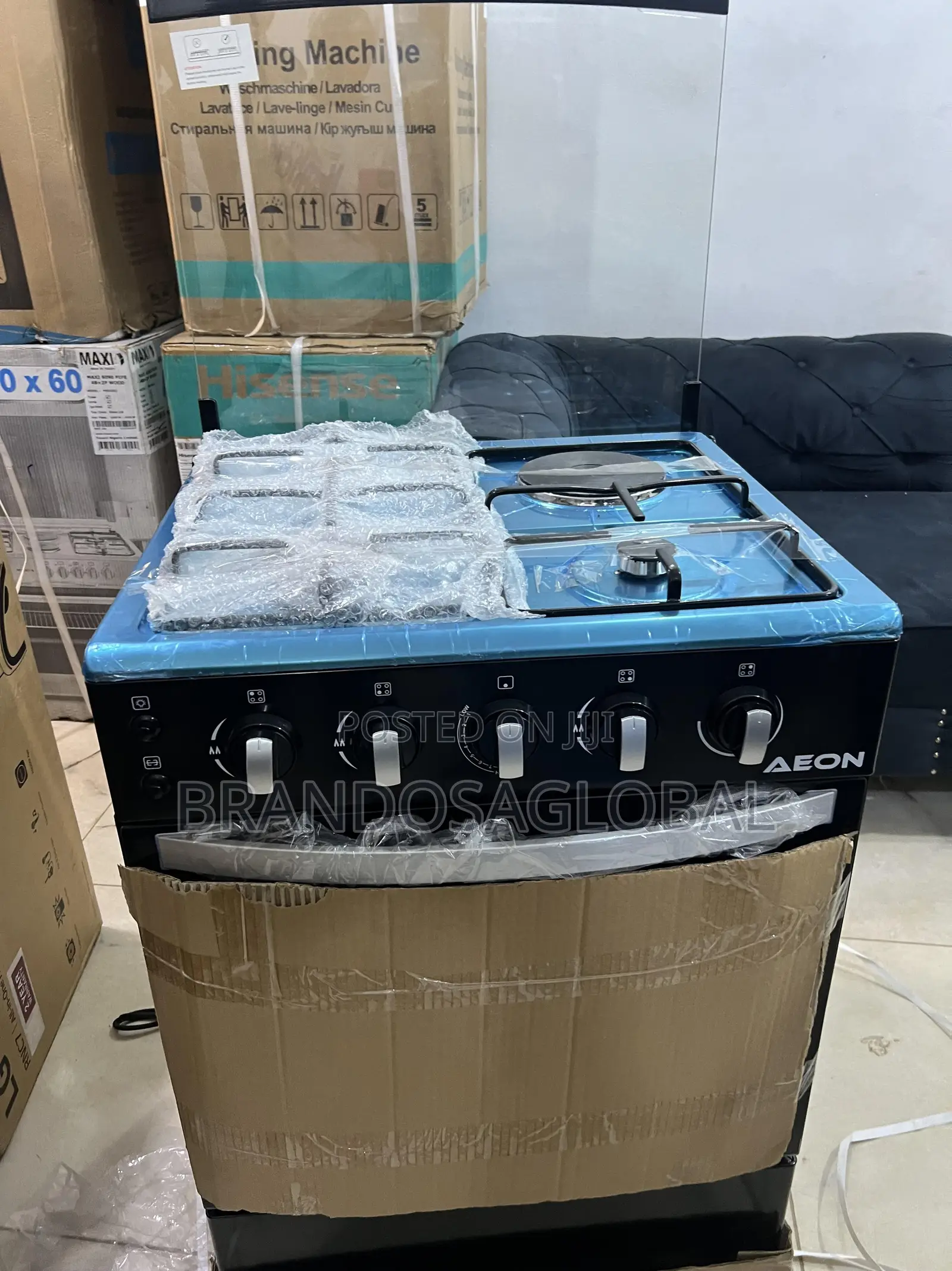 Original Aeon 3 Plus 1 Standing Cooker Agc6031r 60x60