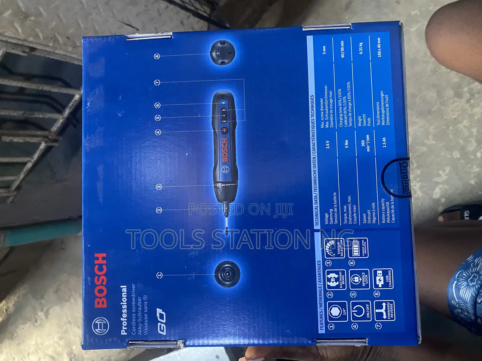 Bosch Cordless Screwdriver