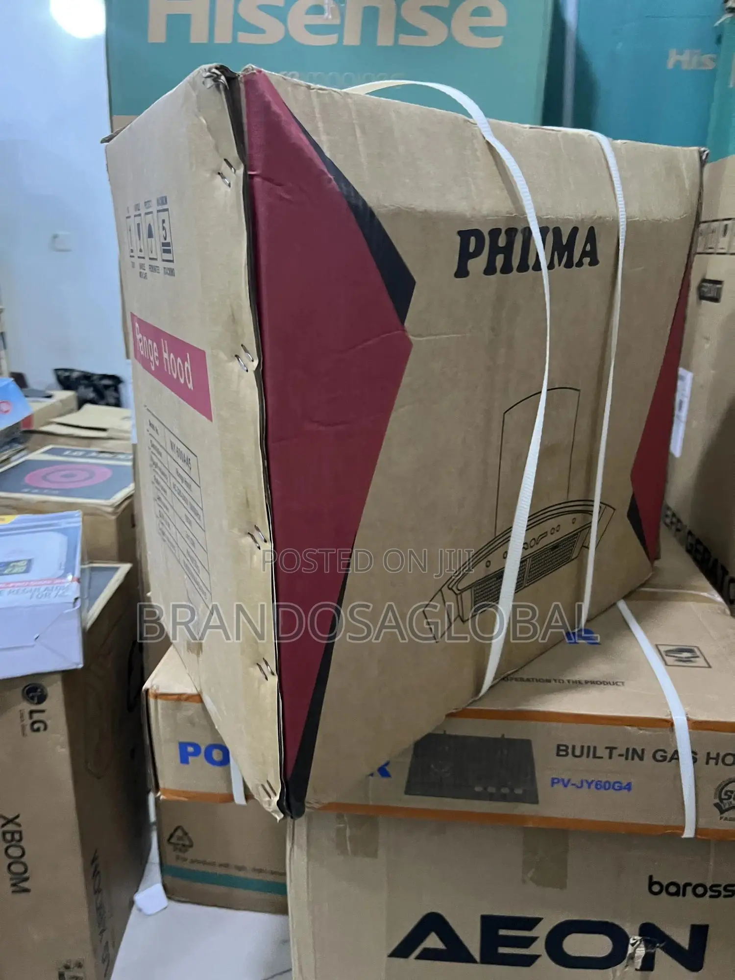 Stylish Phiima 60cm Cooker Hood Ny-600a45 Kitchen Vent Solution