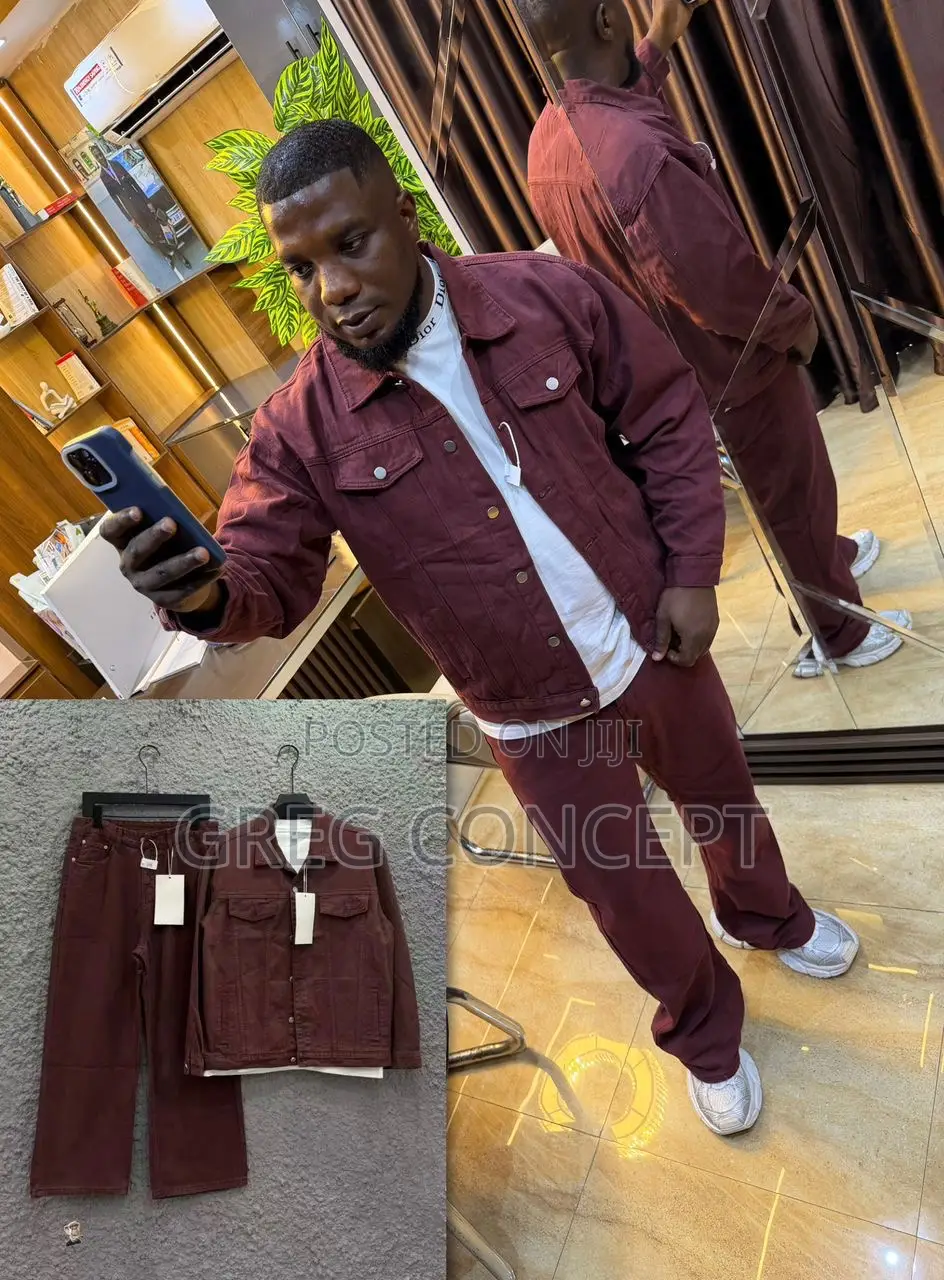 Denim Jacket and Baggy Jean