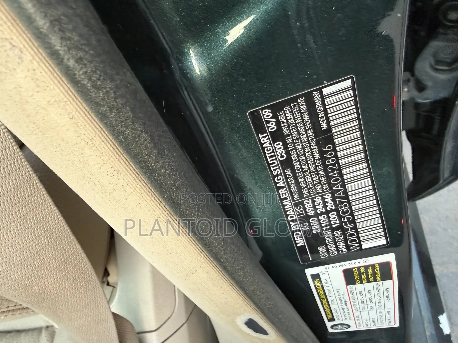 Mercedes-Benz E350 2010 Green