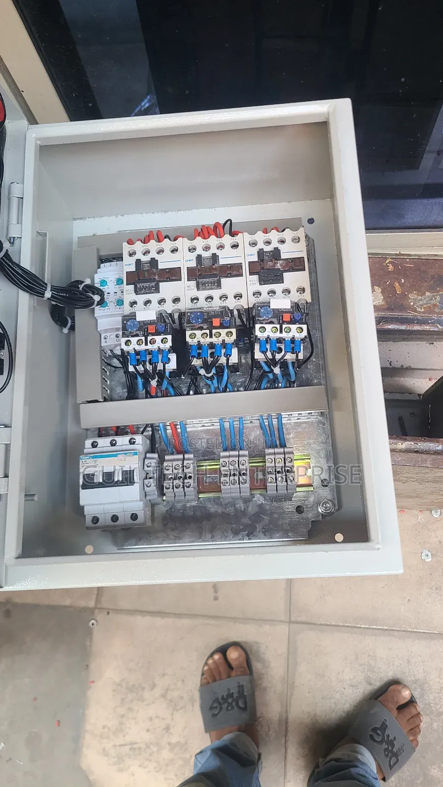 Electric Motor Starter Control Panel