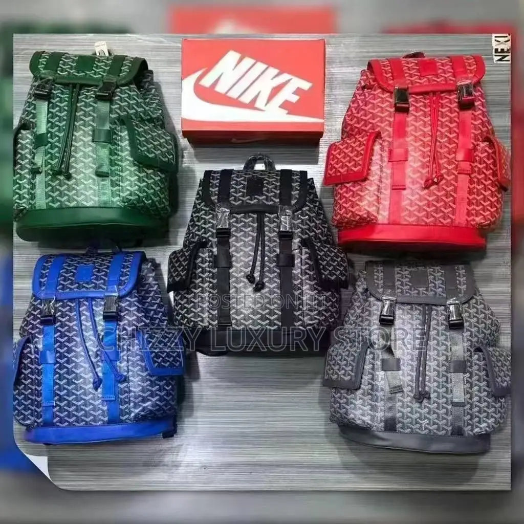 Goyard Quality Luxury Backpack