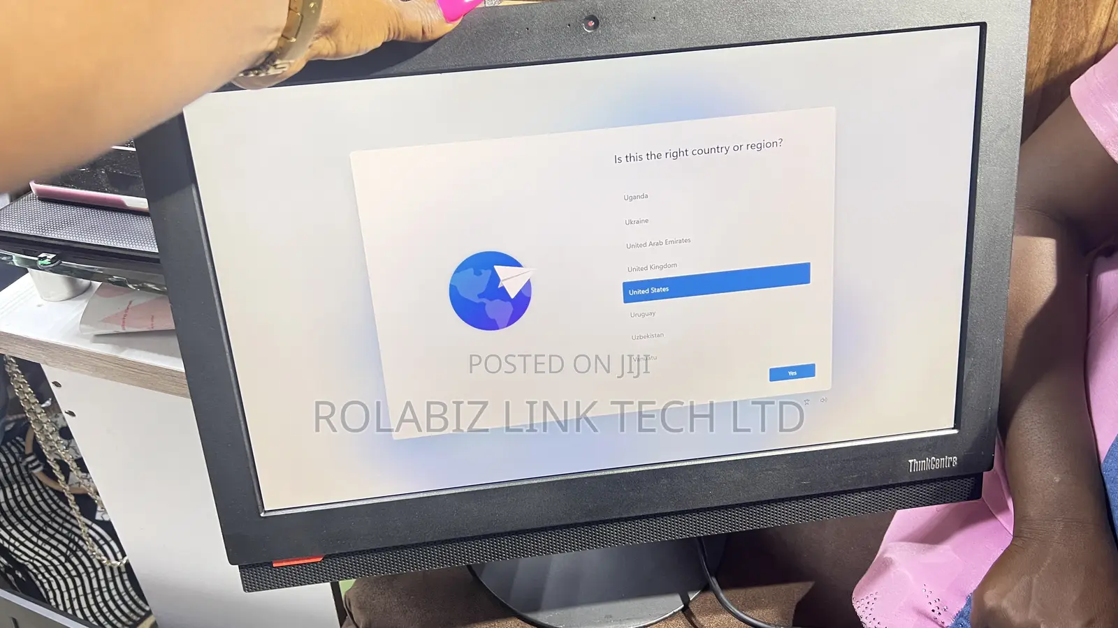 Lenovo ThinkCentre M810z AIO 8GB Intel Core I5 SSD 512GB