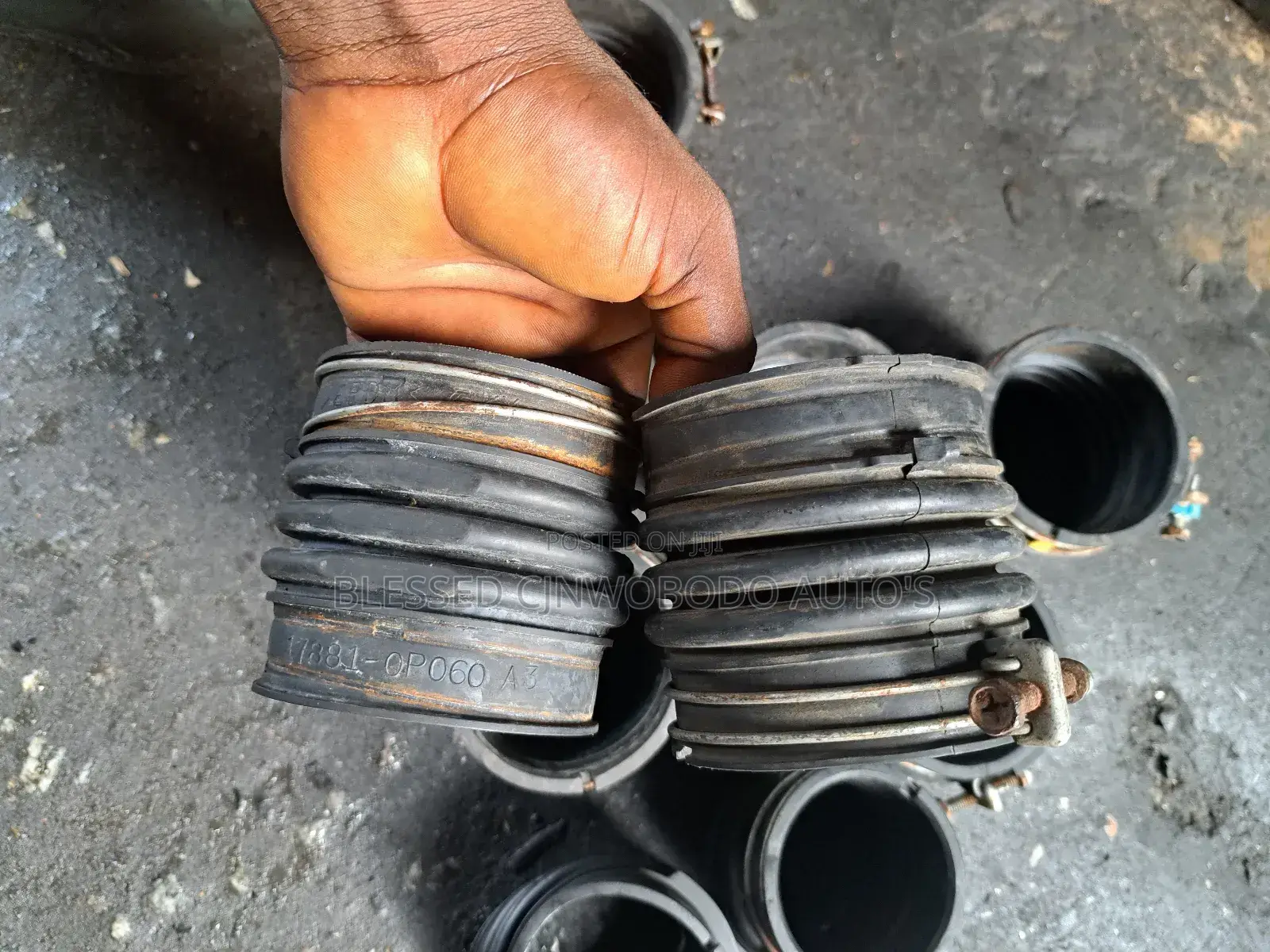 Toyota Injector Mouth Intake Hose