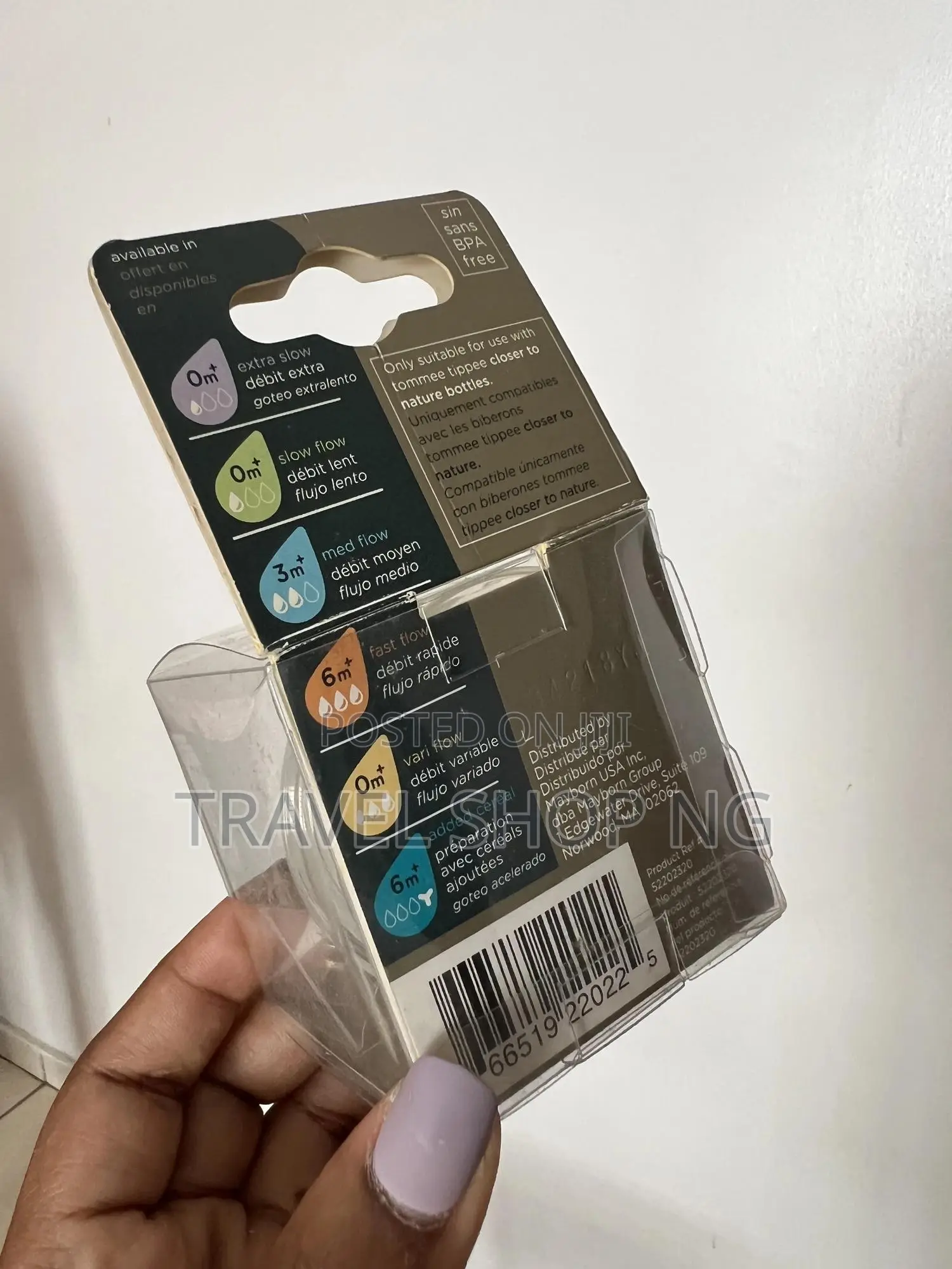 Tommee Tippee Medium Flow 3+ Months Bottle Nipples Pack of 2