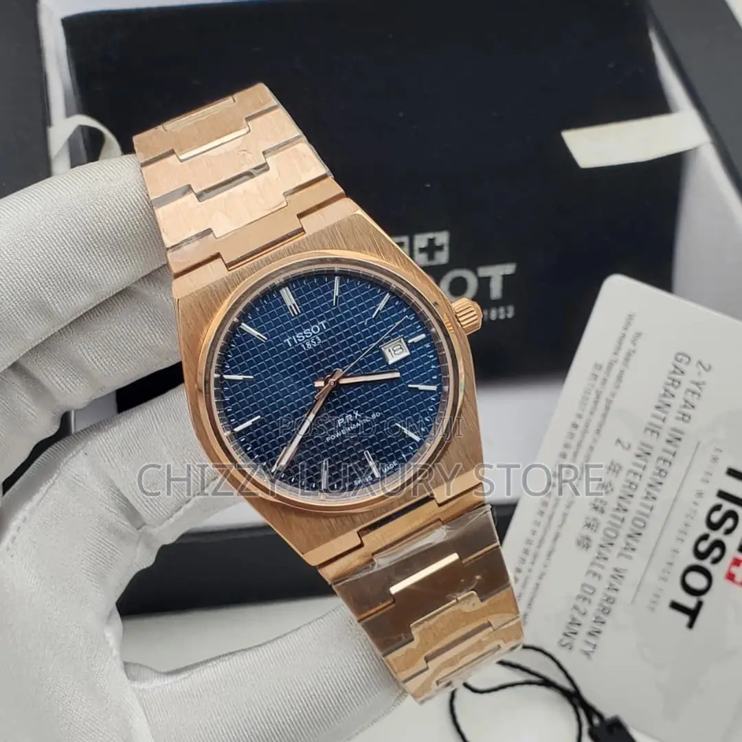 Tissot Quality Luxury Men Chain Strap Wristwatch.