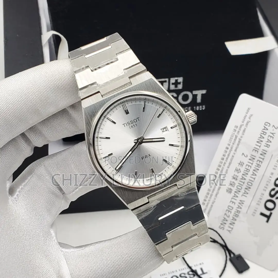Tissot Quality Luxury Men Chain Strap Wristwatch.