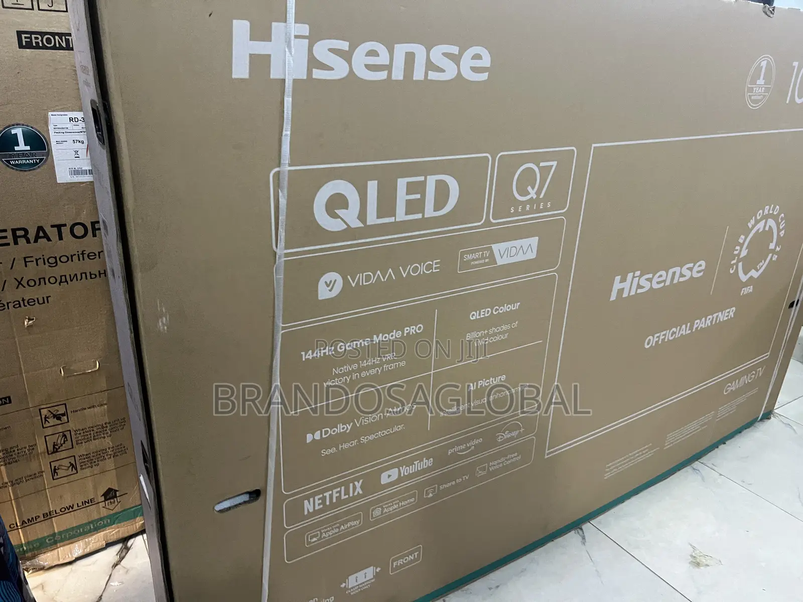 Hisense 100 Inches Smart Qled Tv for Home Cinema (100q7q)