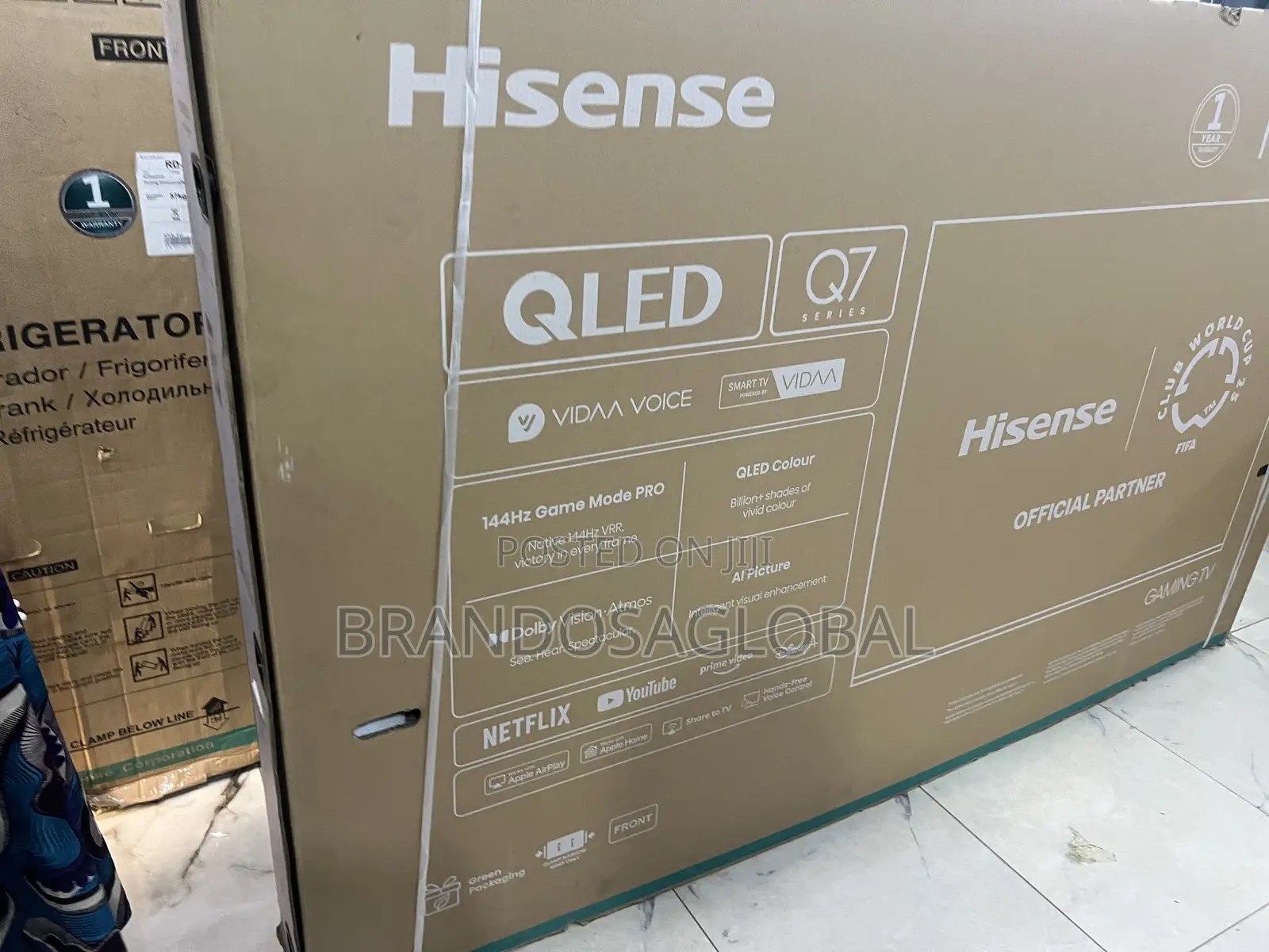 Hisense 100 Inches Smart Qled Tv for Home Cinema (100q7q)