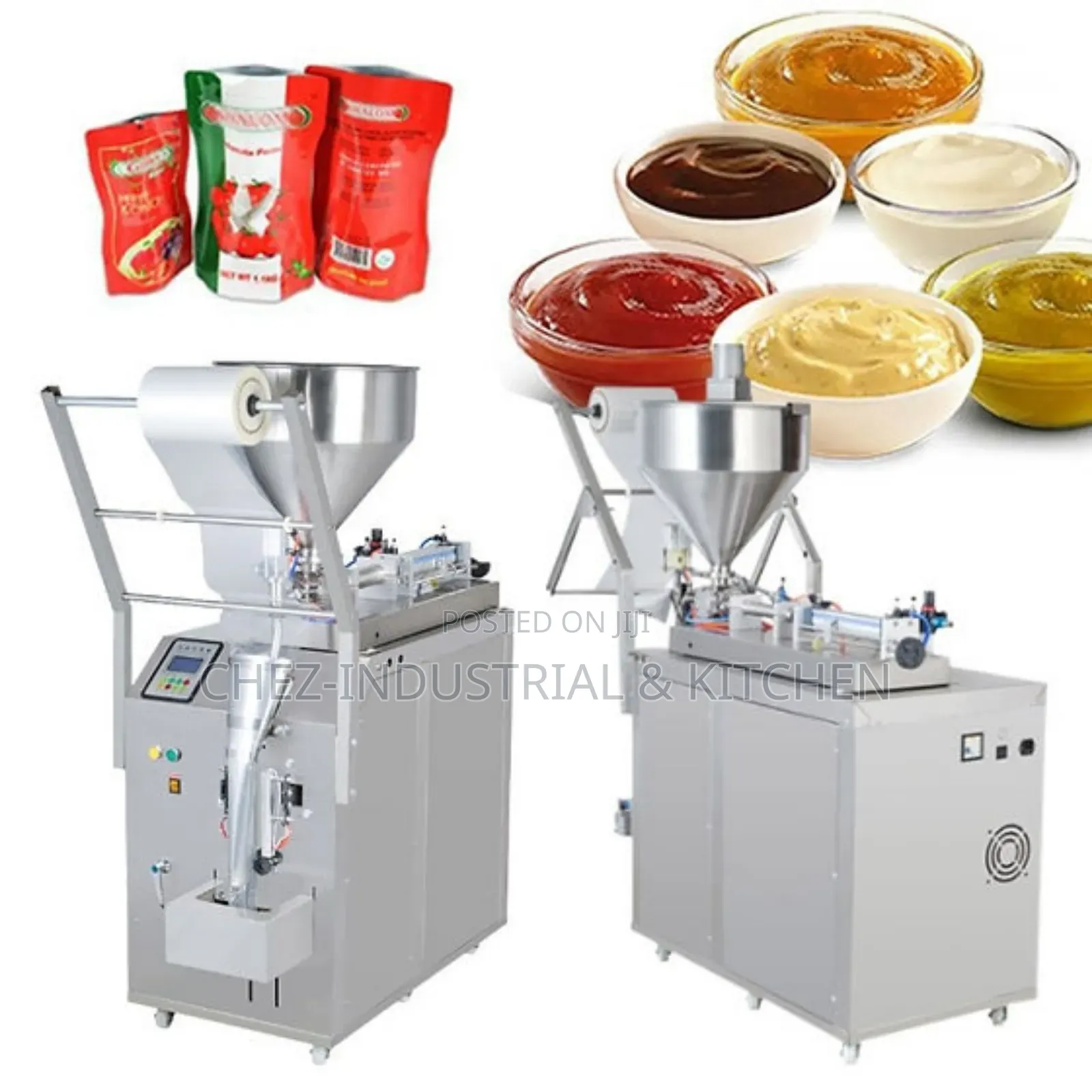 G200 Liquid Paste Packing Machine 3 Side Sealing and Pillow Sealing