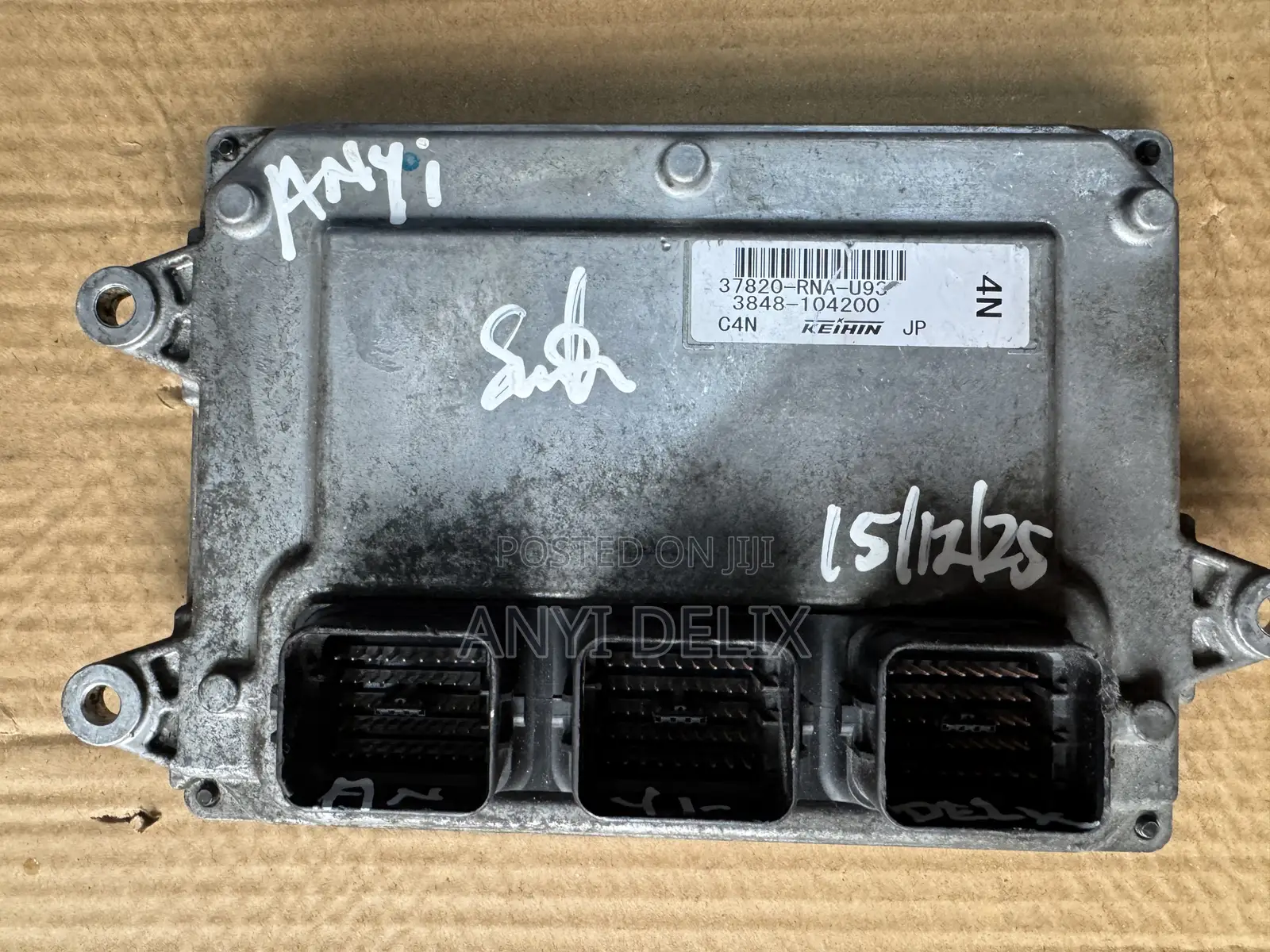 Ecu Brain Box Honda Civic 2007 Europe Spec Automatic 37820-Rna-U93