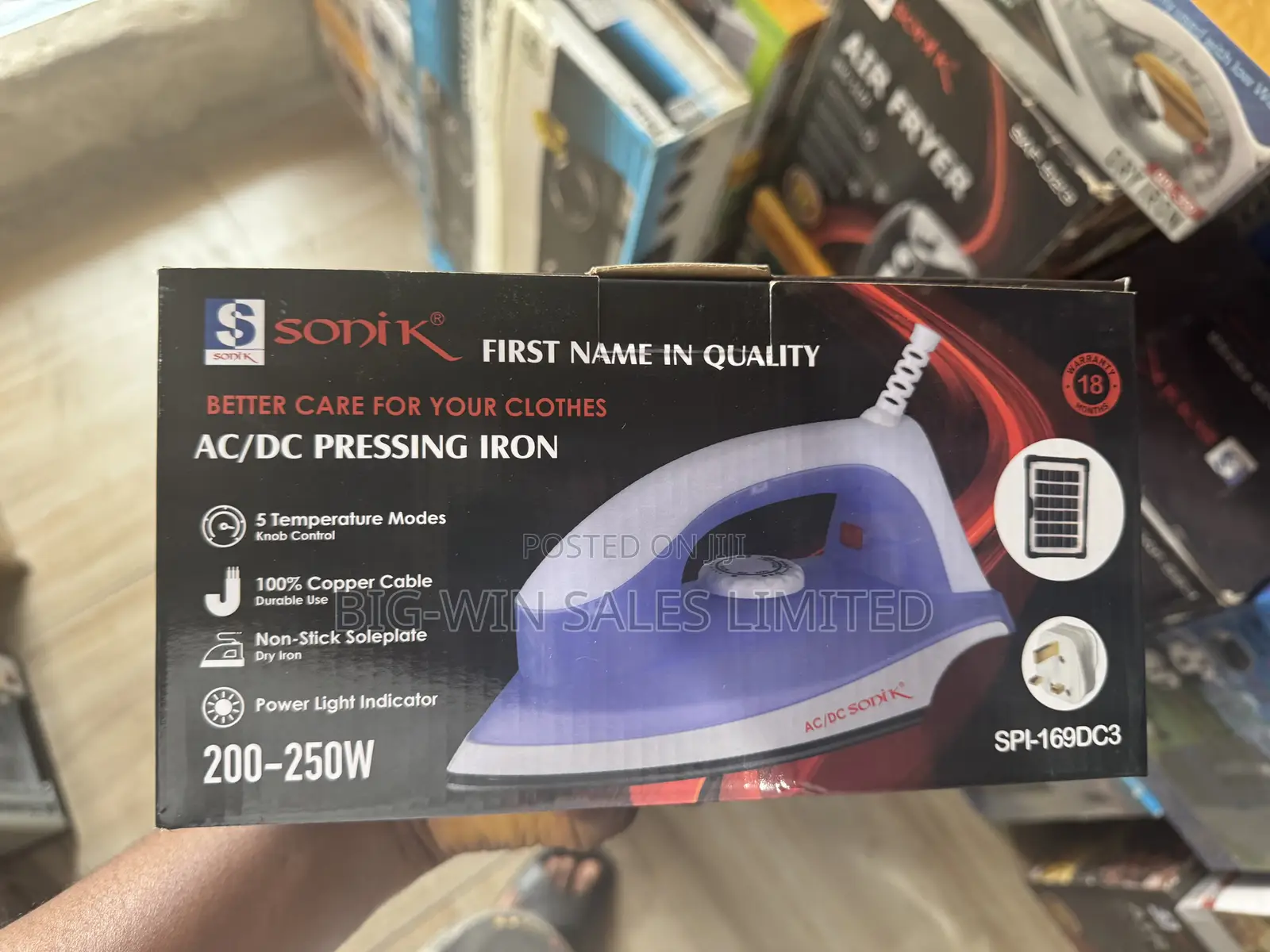 Sonik Inverter Pressing Iron