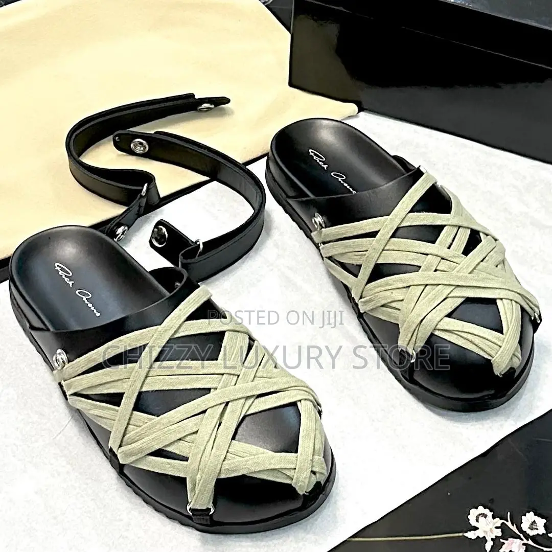 Rick Ownes Quality Luxury Men Genuine Pams