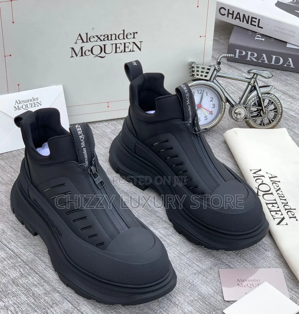 Alexander McQueen Quality Luxury Men Shoe