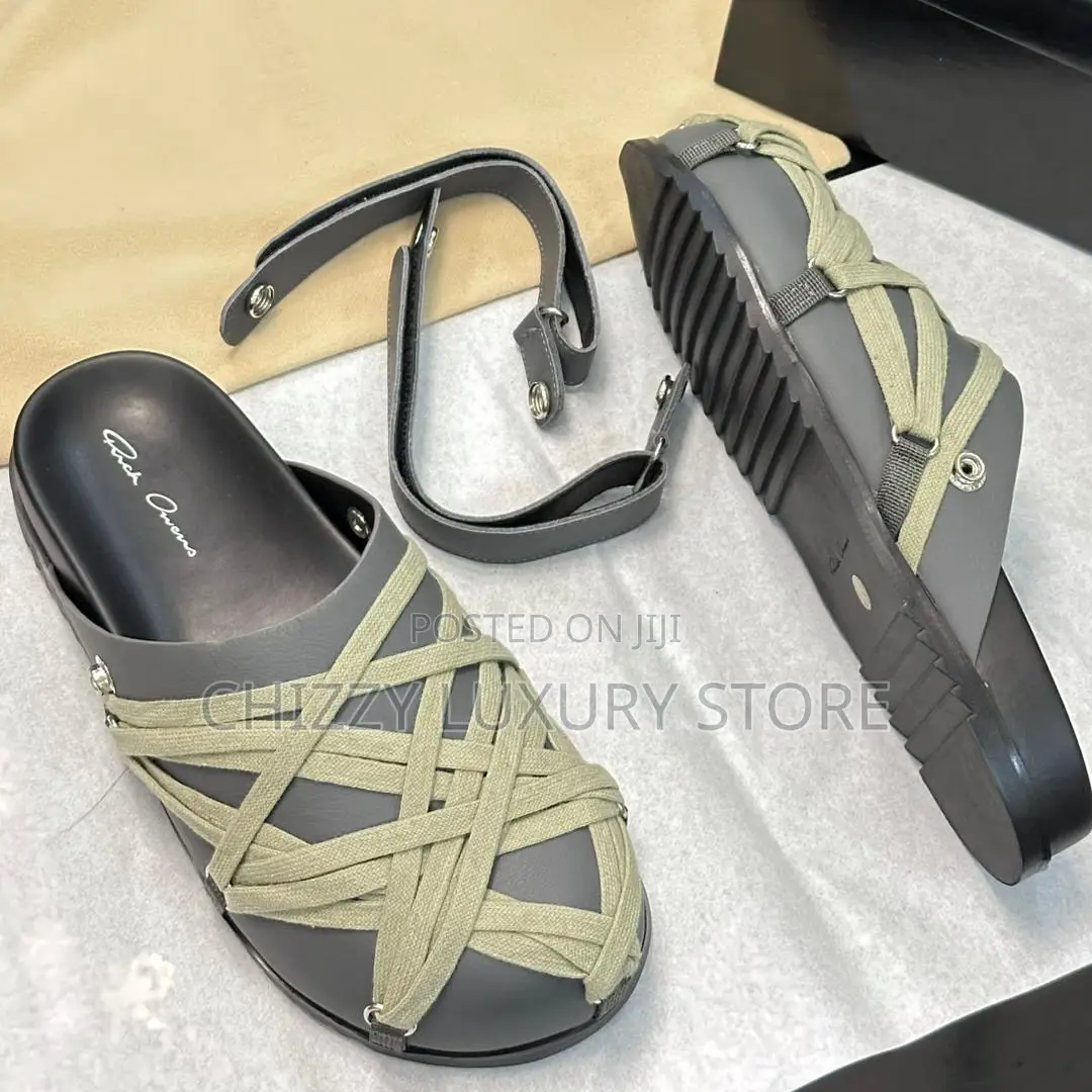 Rick Ownes Quality Luxury Men Genuine Pams