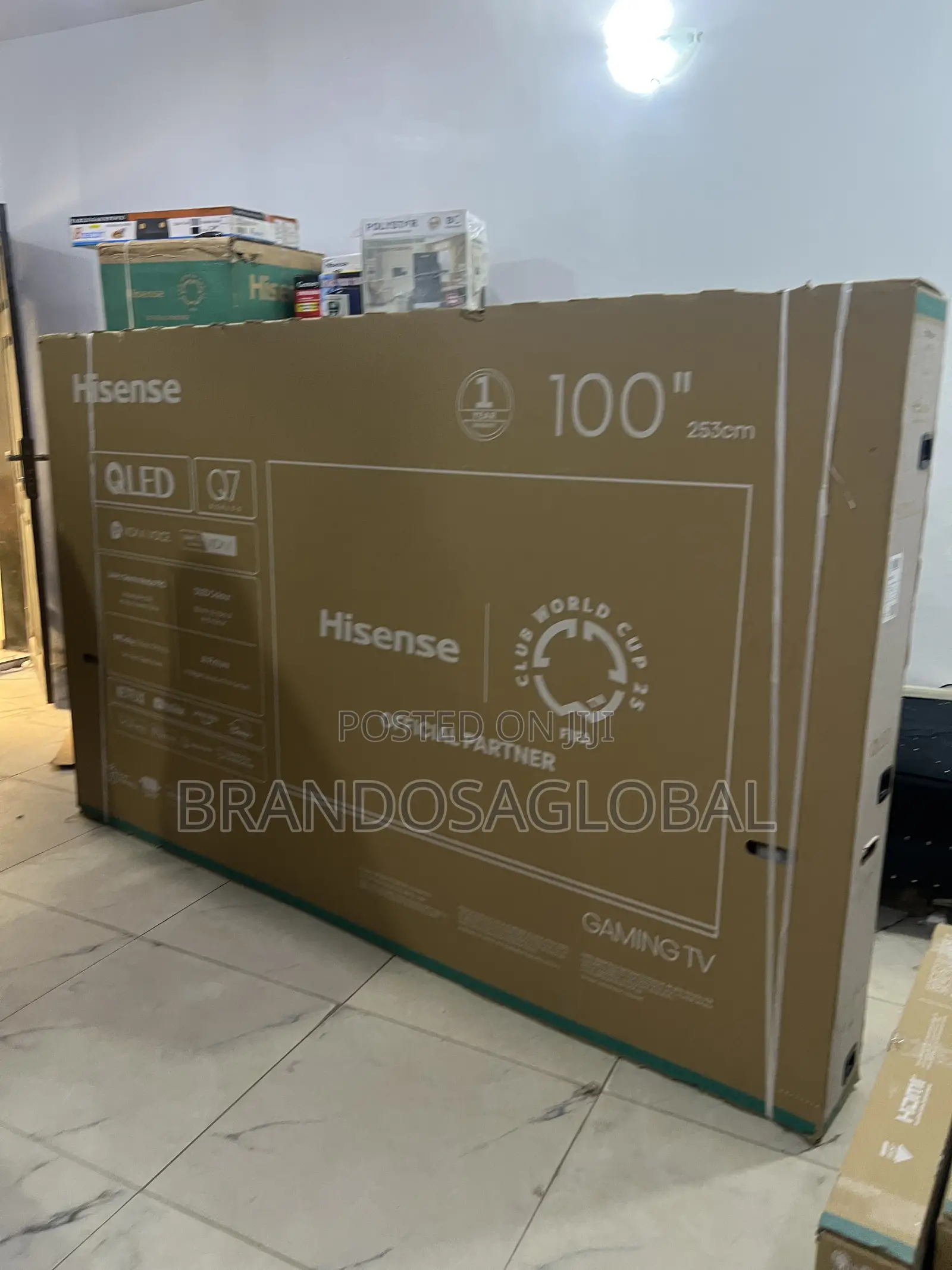 Hisense 100 Inches Smart Qled Tv With Powerful Visual Performance