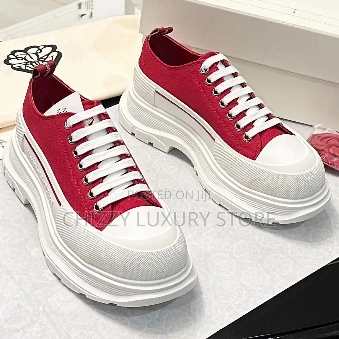 Alexander McQueen Quality Luxury Men Sneakers