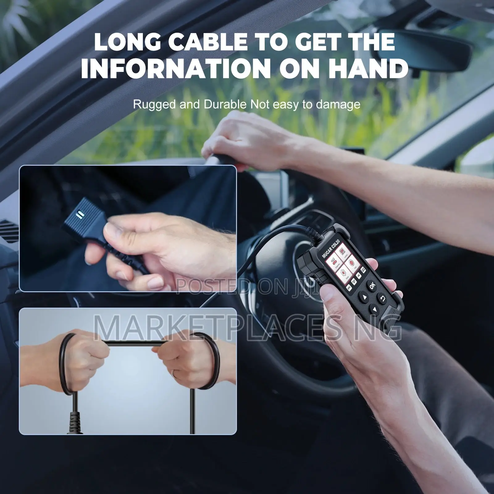 2025 Mucar Cdl20 Obd2 Car Diagnostic Scanner|Read Clear Engine Codes