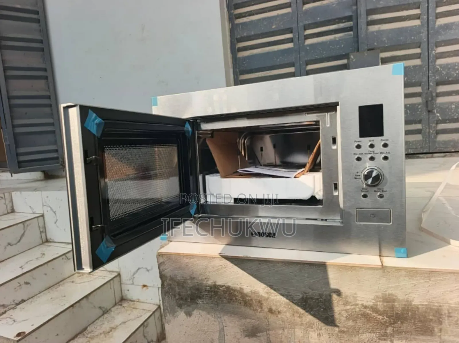 Original Bosch Stainless Steel Built-in Electric Low Voltage Microwave