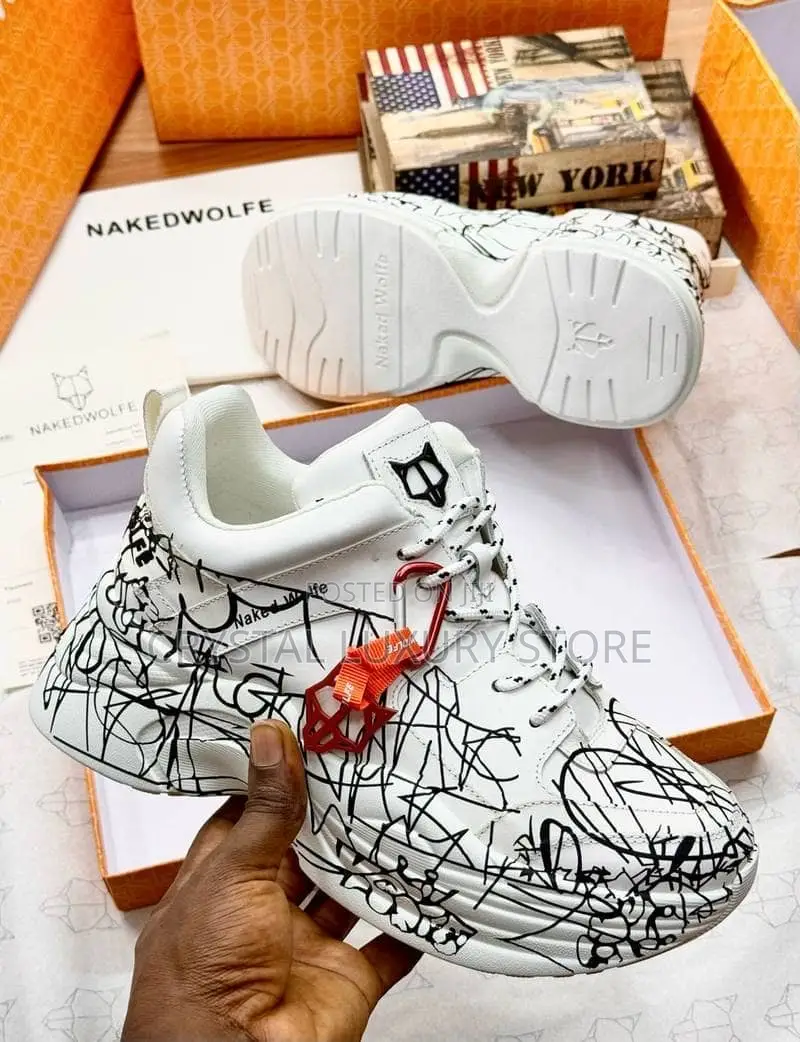 Naked Wolfe Quality Luxury Men Sneakers
