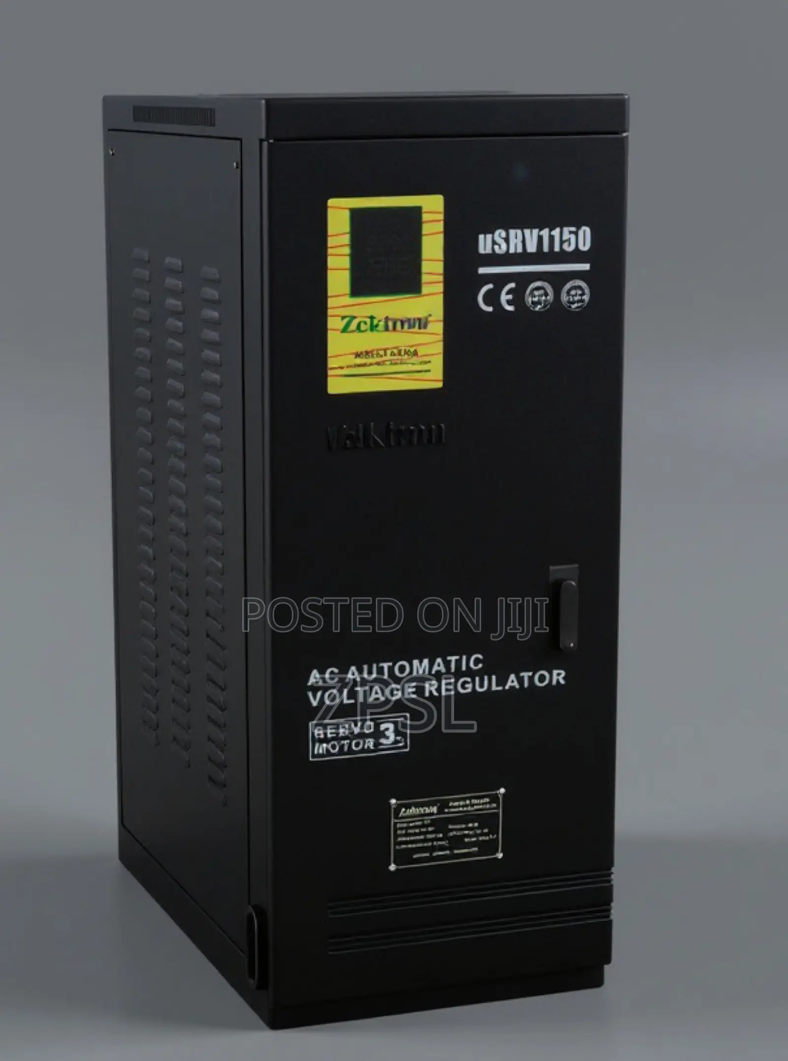 Zektron 50kva Servo Voltage Stabilizer 80v-260v Single Phase