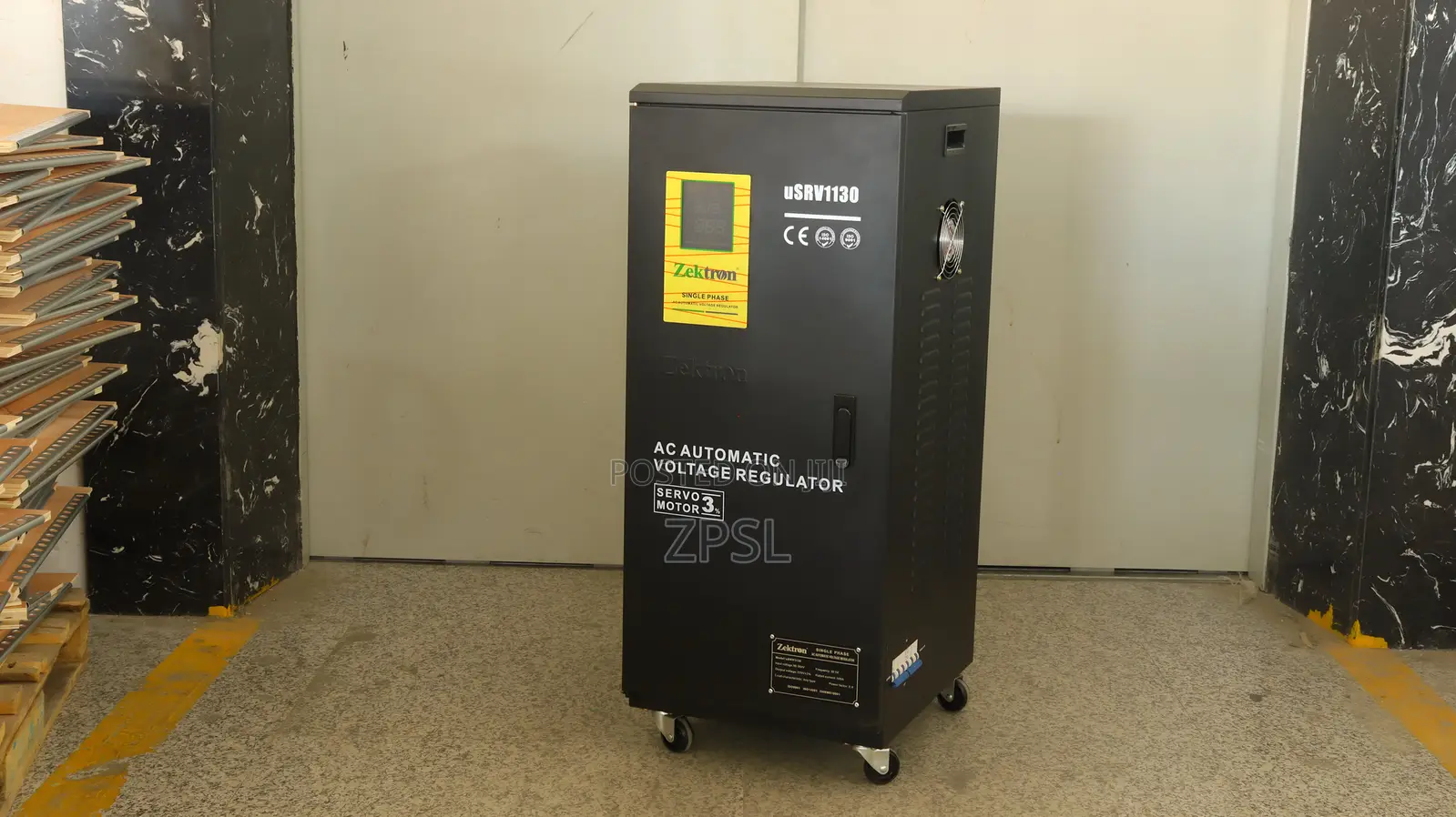 30kva Zektron Servo Automatic Voltage Stabilizer 80v-260v