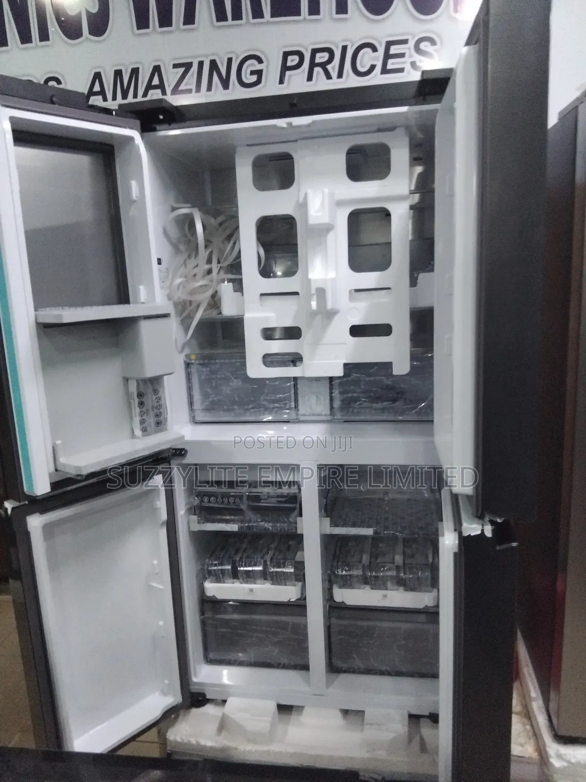 Samsung 4door Side By Side Screen Touch Refrigerator