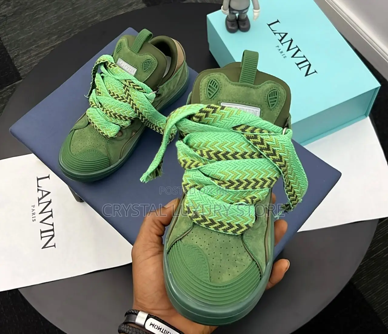 Lanvin Quality Luxury Men Sneakers