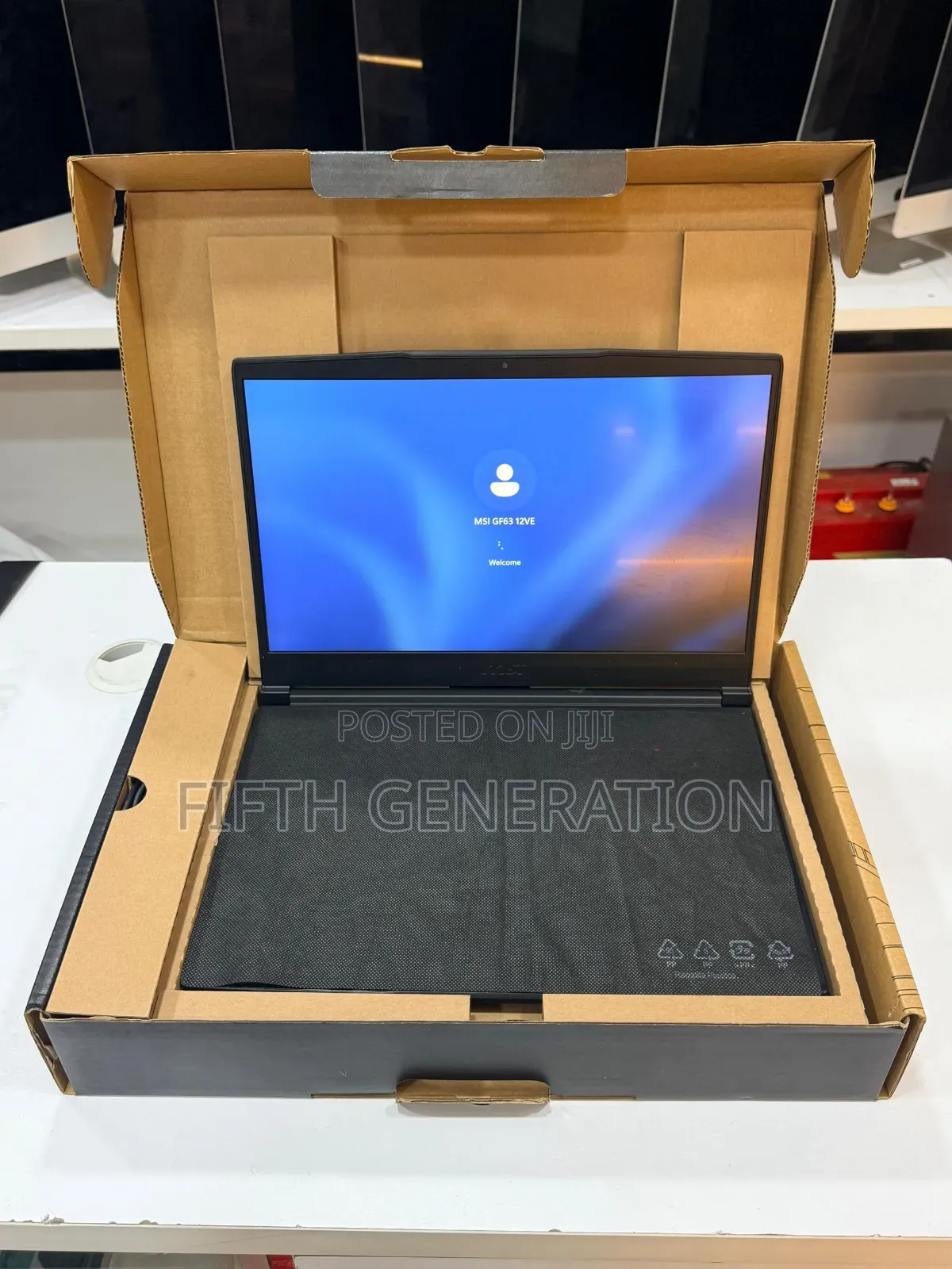 Laptop MSI GF63 16GB Intel Core i7 SSD 512GB