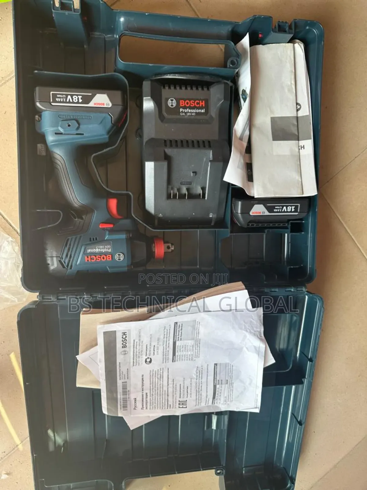 Impact Wrench Bosch GDX 180lt
