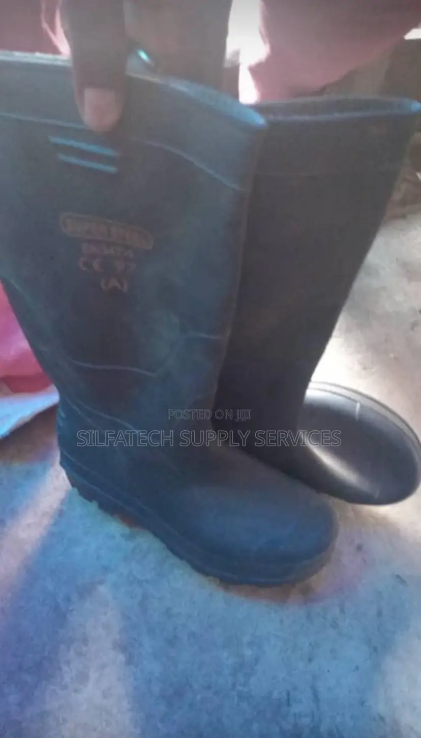 Original Safety Shoe, Rainboot And A Lifebouys