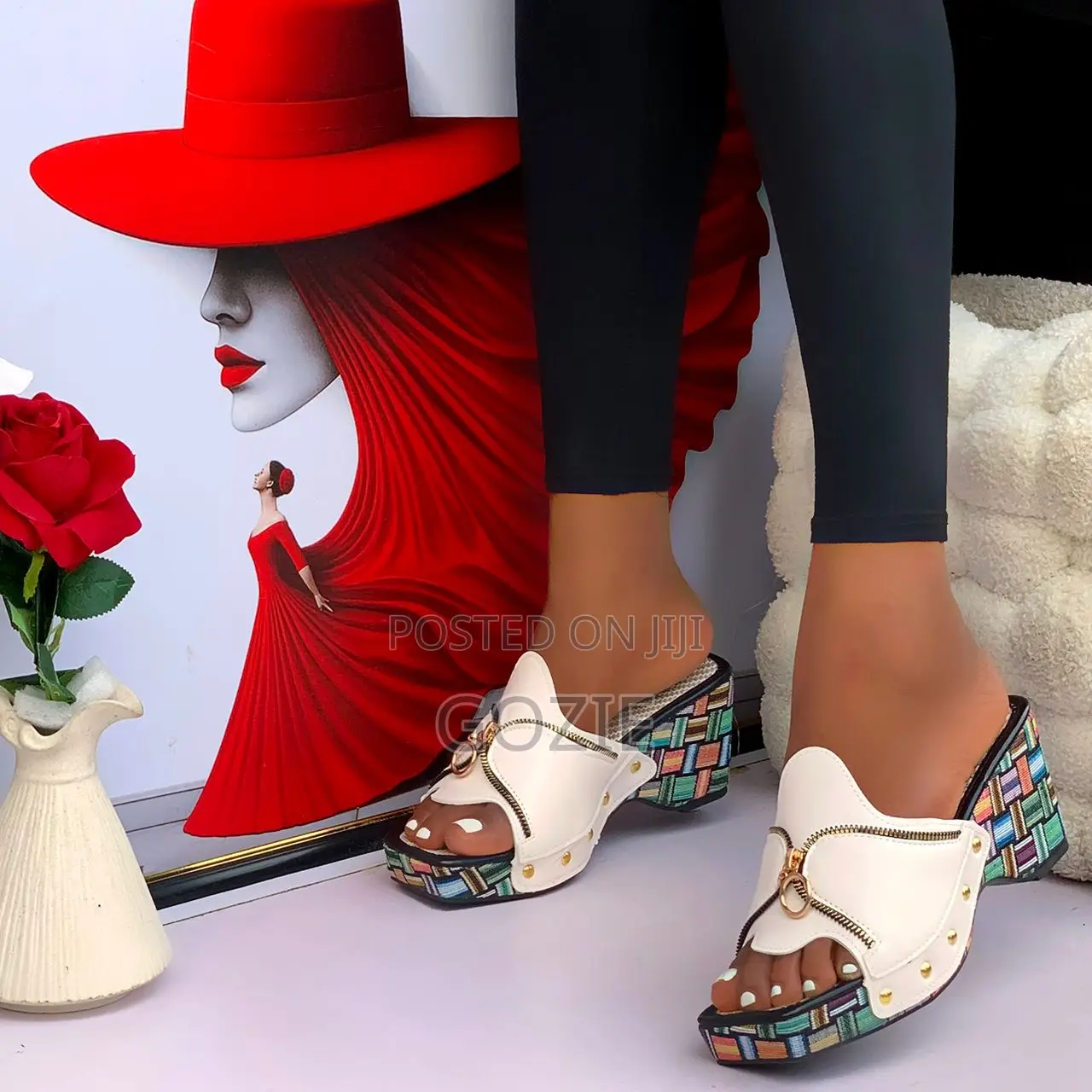 Beautiful Comfortable Wedge Slippers