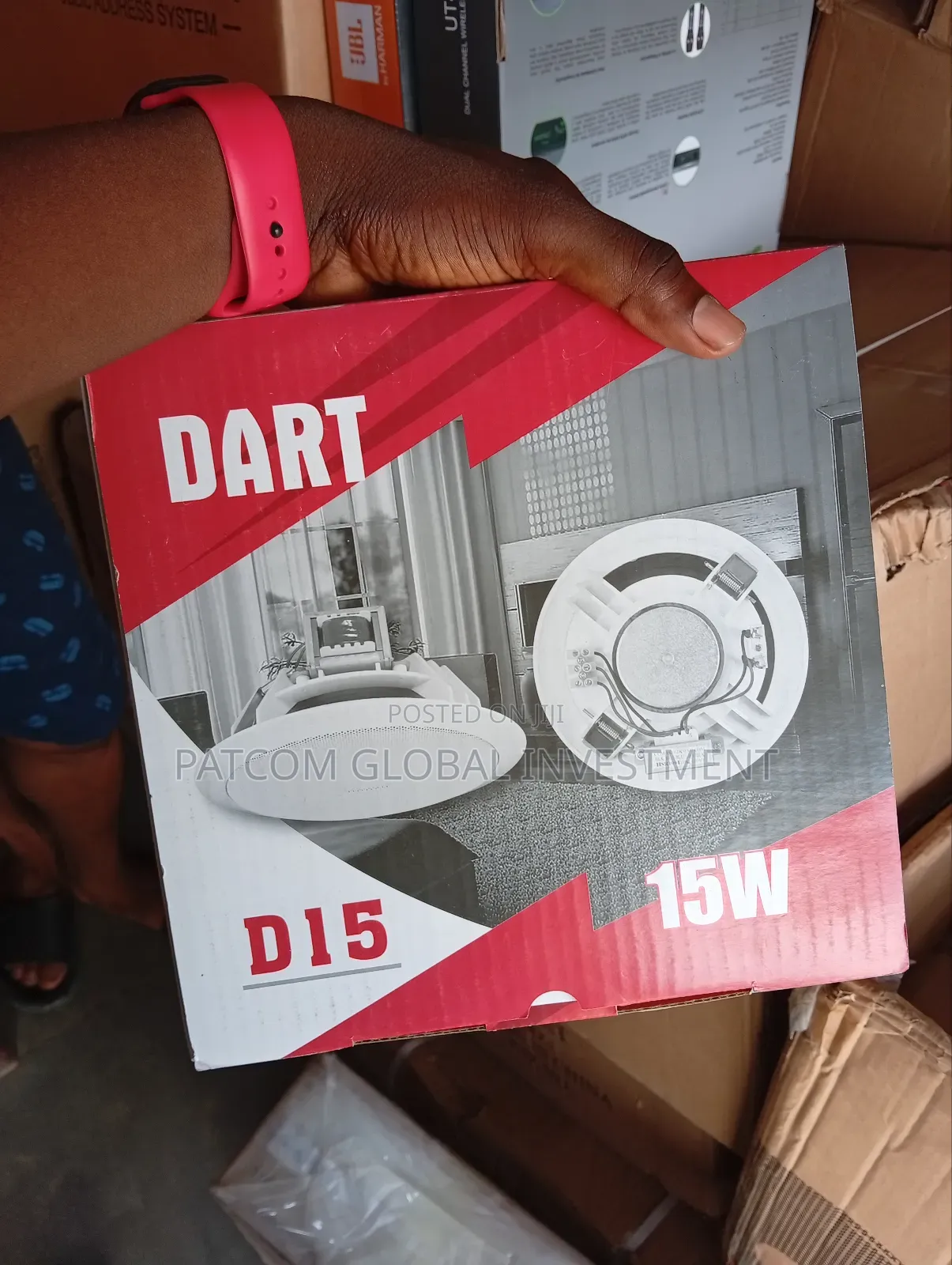 Dart Ceiling Speaker 15watts