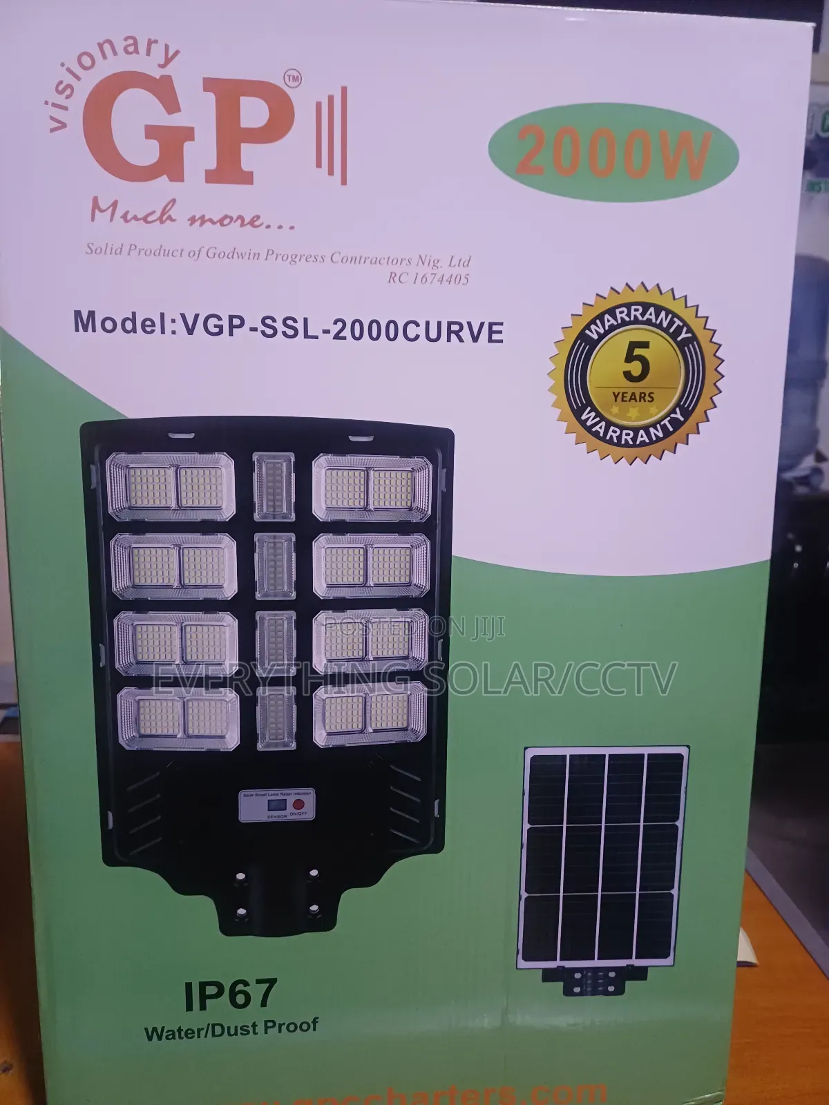 2000w All in One Solar Street Light