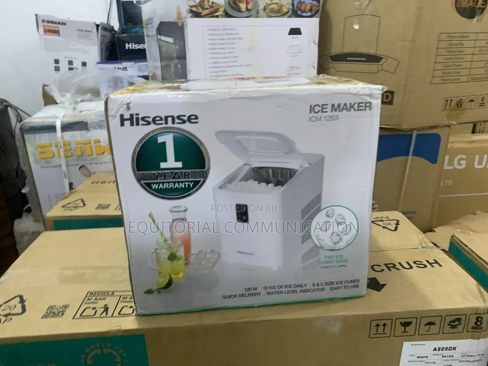 Hisense 12l Ice Maker With Easy Controls