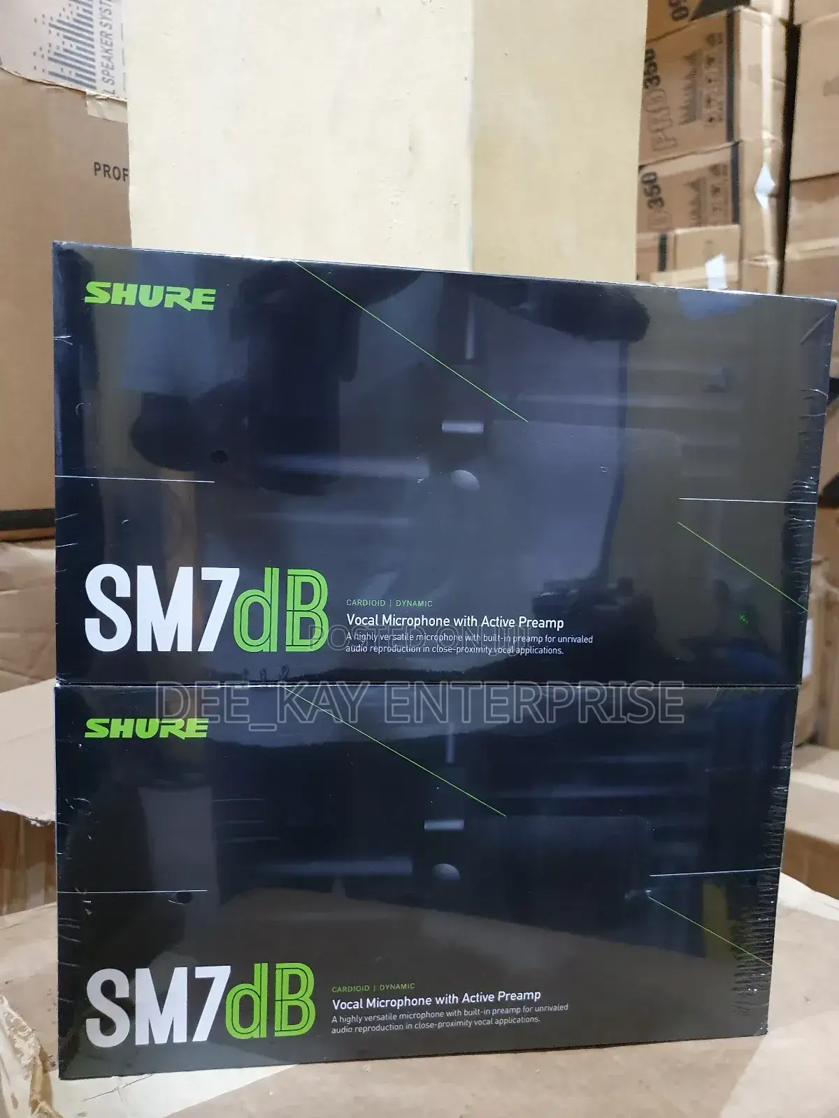 Shure Sm7db Microphone With Active Preamp