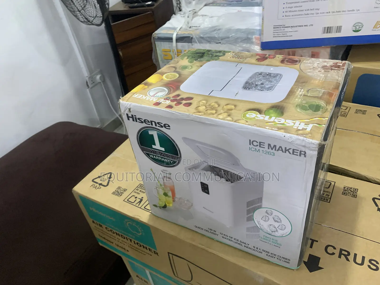 Hisense 12l Ice Maker With Quick Ice Cycle