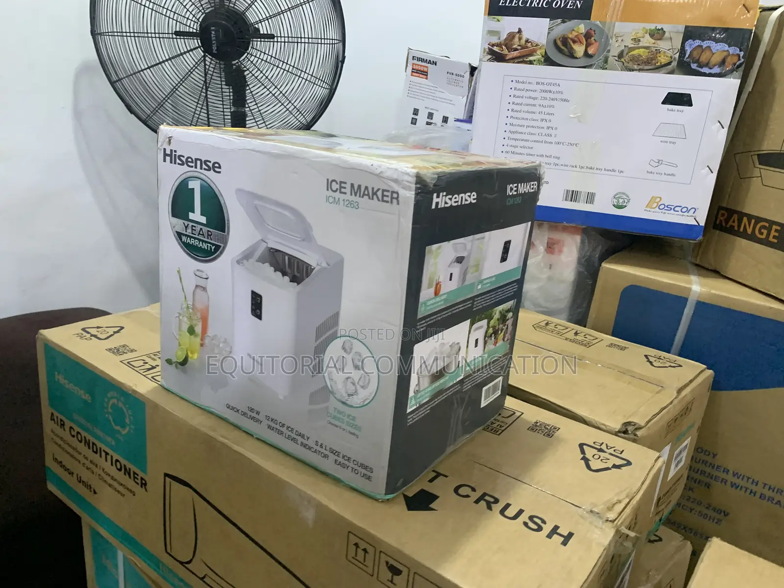 Hisense 12l Ice Maker With Consistent Ice Output