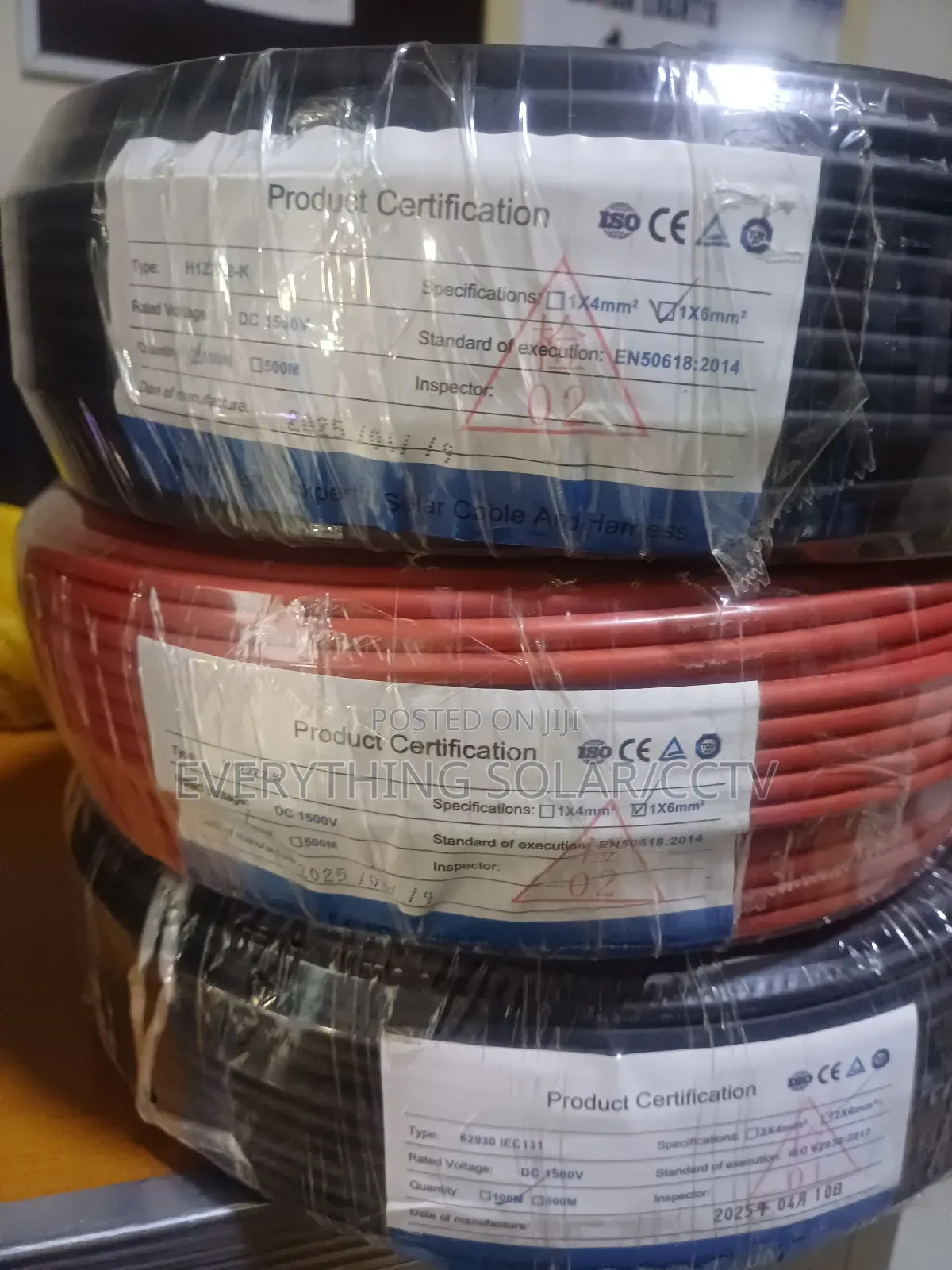 6mm 2core Dc Solar Wire