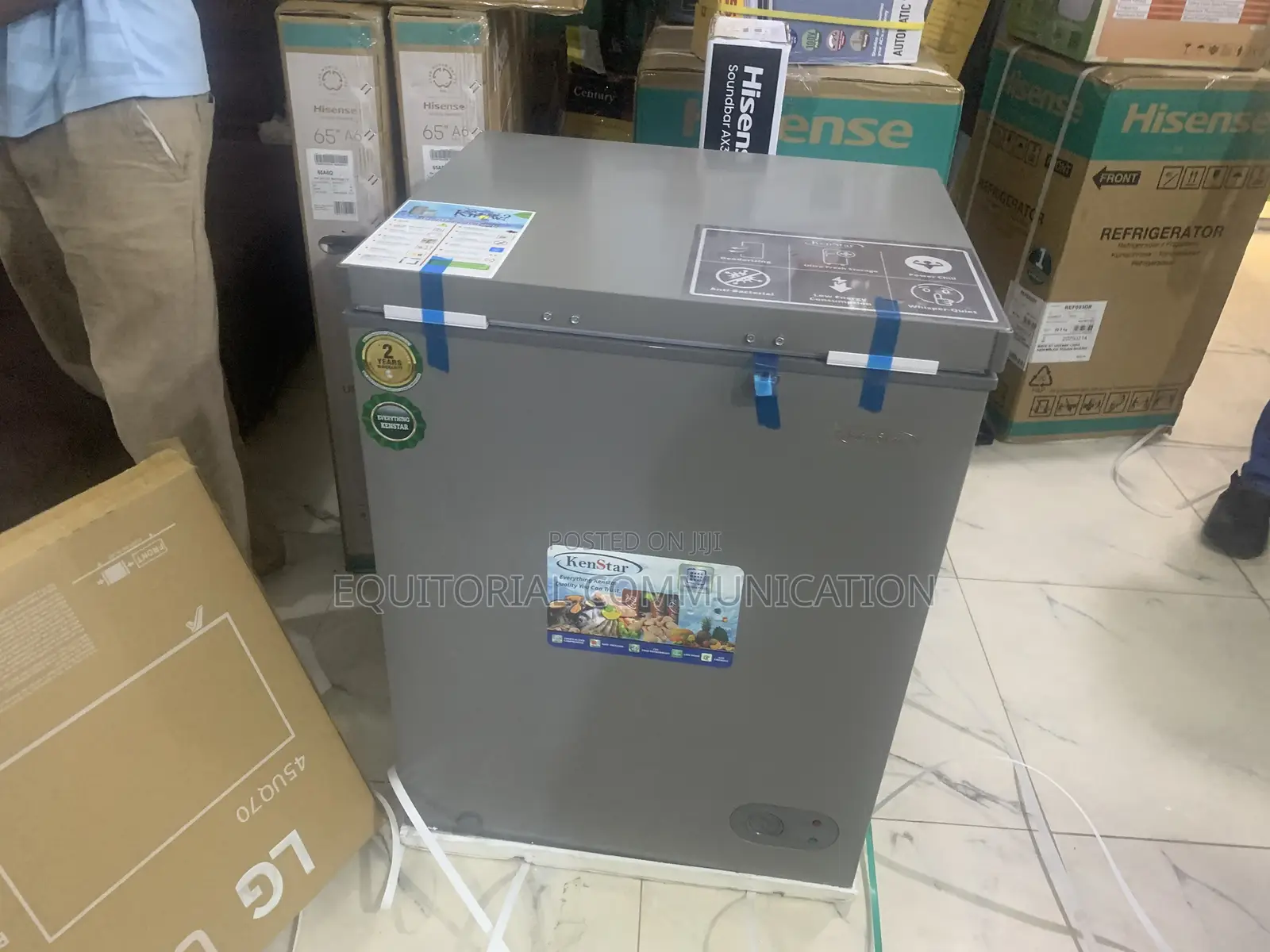 Kenstar Ks-210s Single Door Chest Freezer