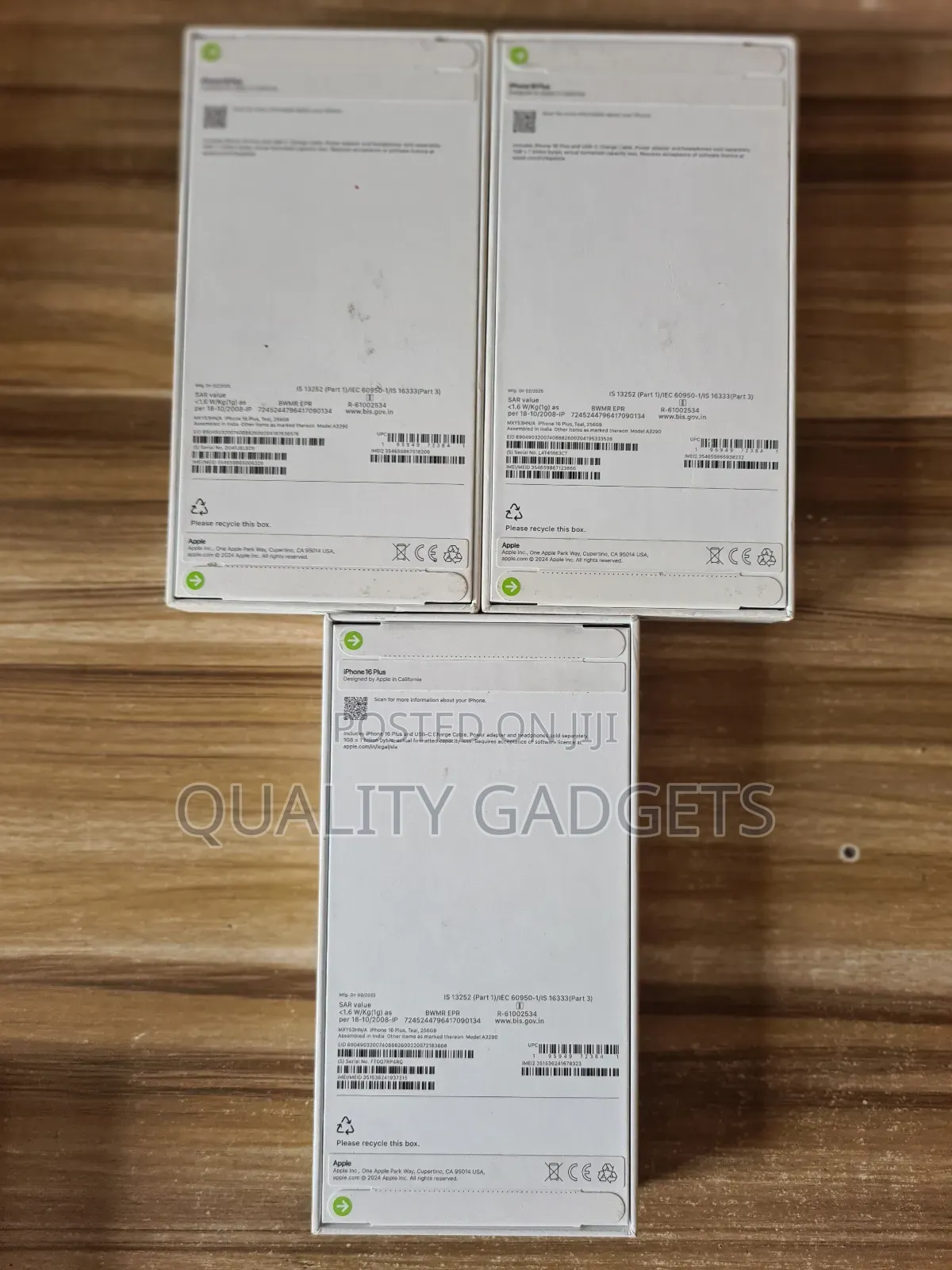 New Apple iPhone 16 Plus 256 GB Green