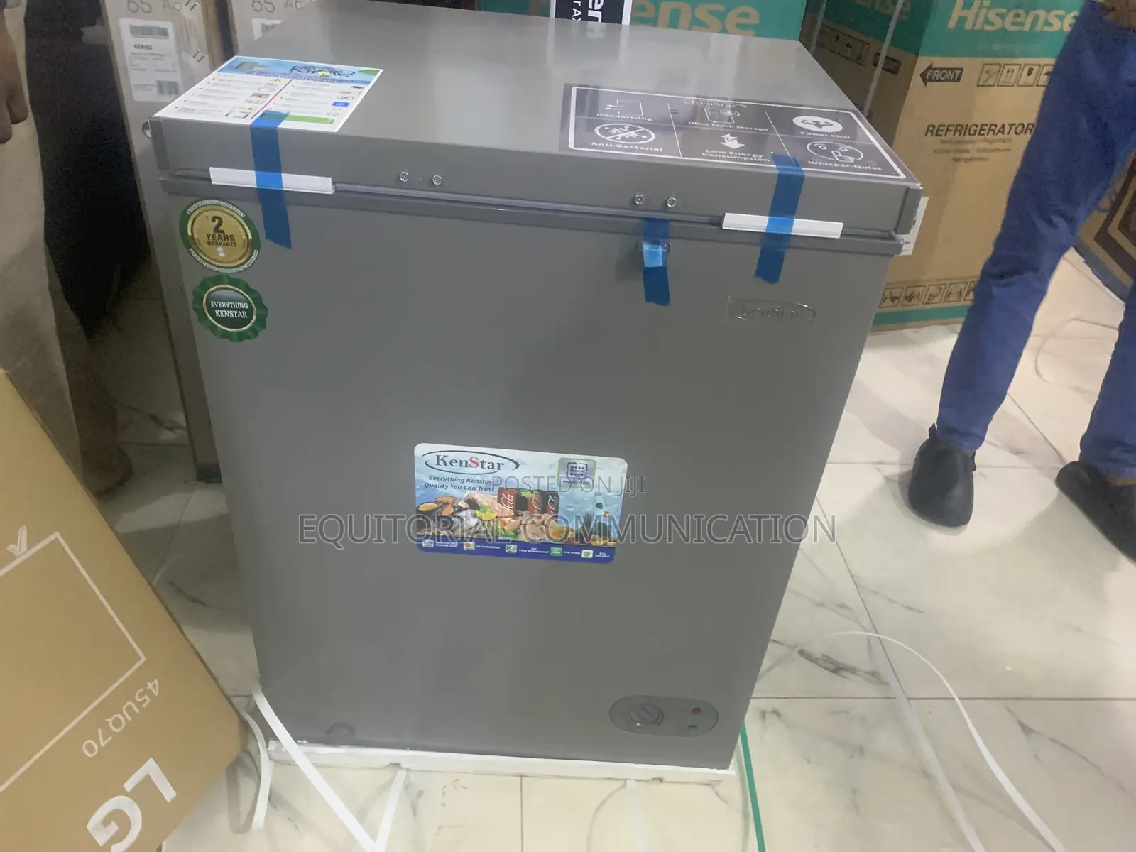 Kenstar Ks-210s Freezer With Storage Basket