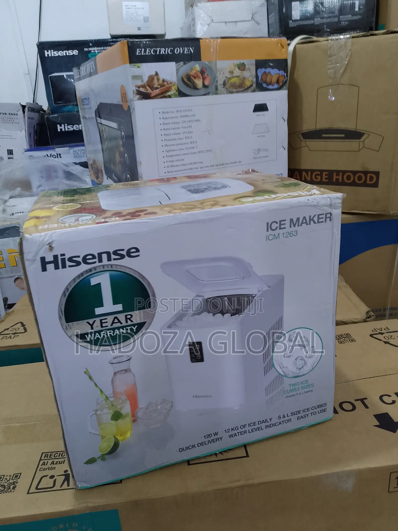 Hisense Ice Maker With Water Fill System