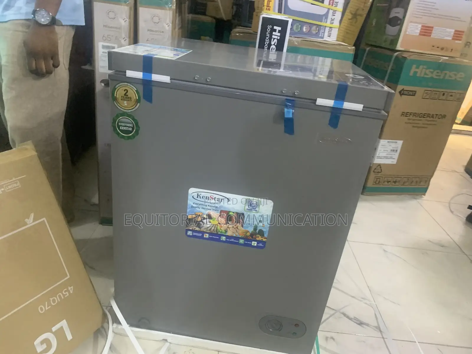 Kenstar Ks-210s Compact Spacious Chest Freezer