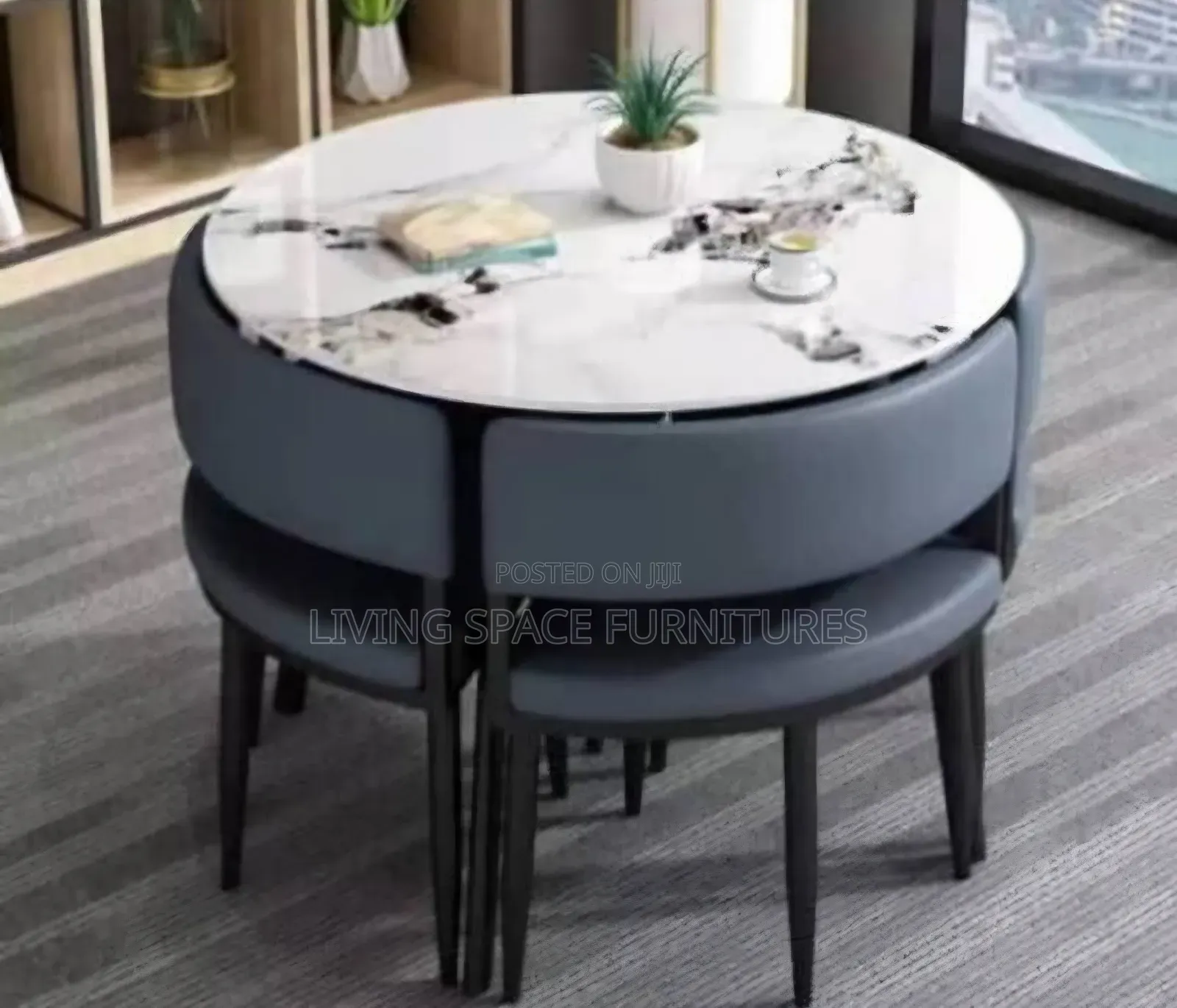 Brand New Round Dining Set by 4seaters