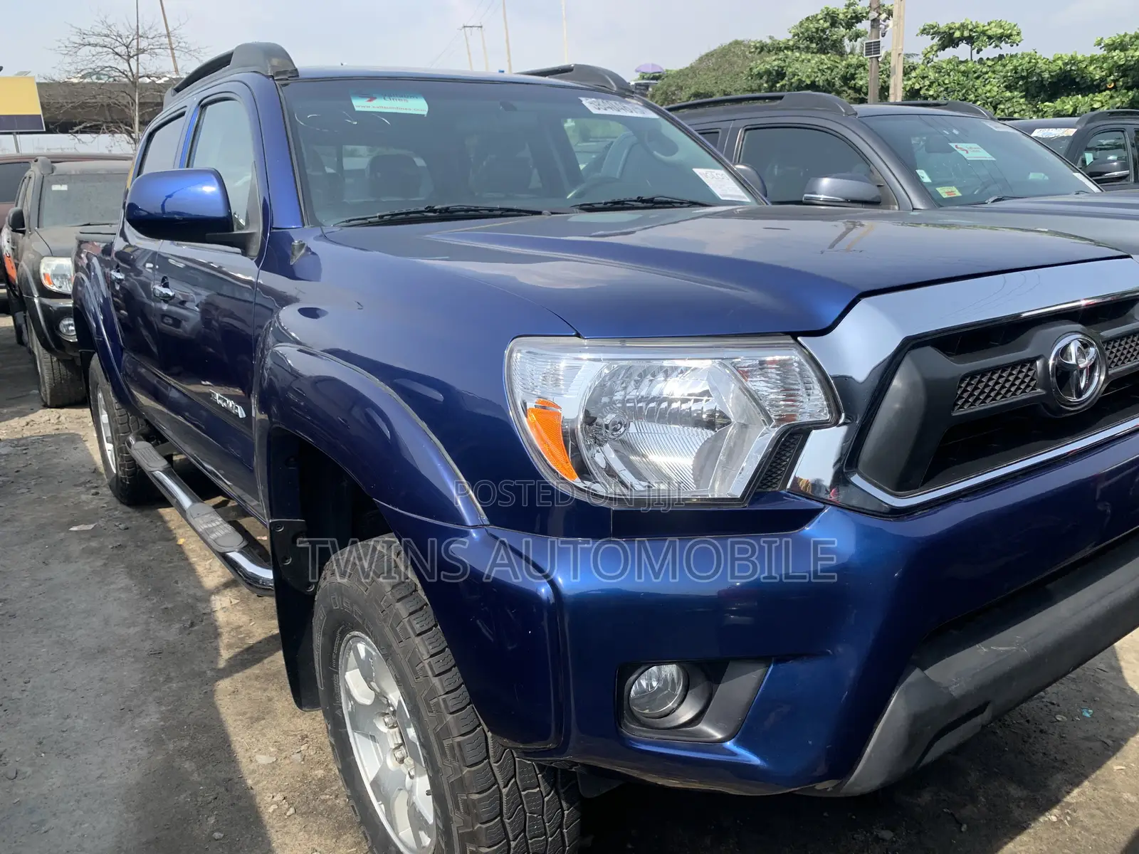 Toyota Tacoma V6 4dr Double Cab 4WD 5.0 ft. SB (4.0L 6cyl 6M) 2015 Blue